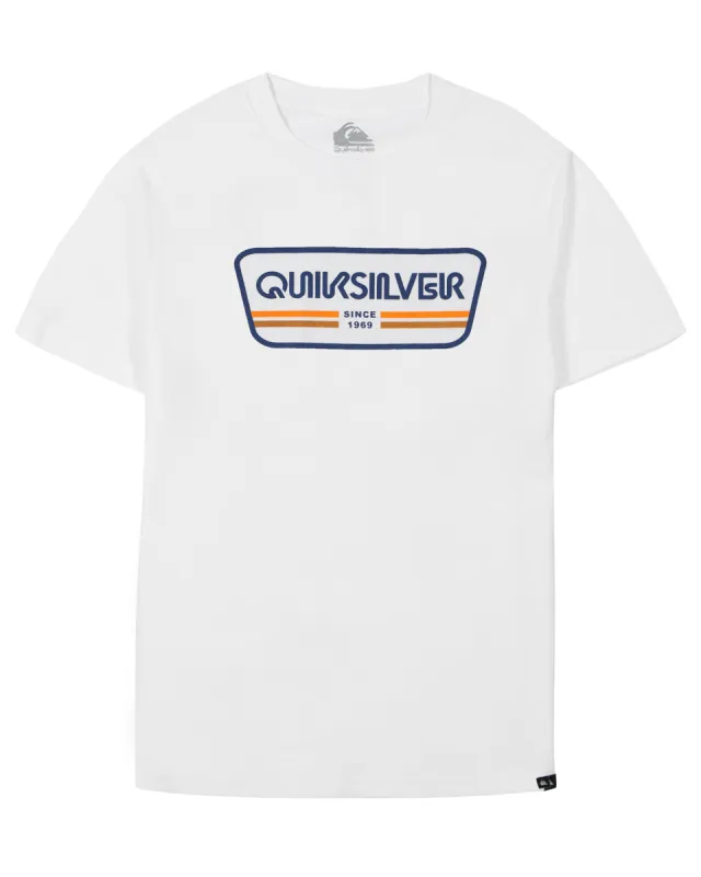 Boys 8-16 Range Life T-Shirt - White sold by Quiksilver