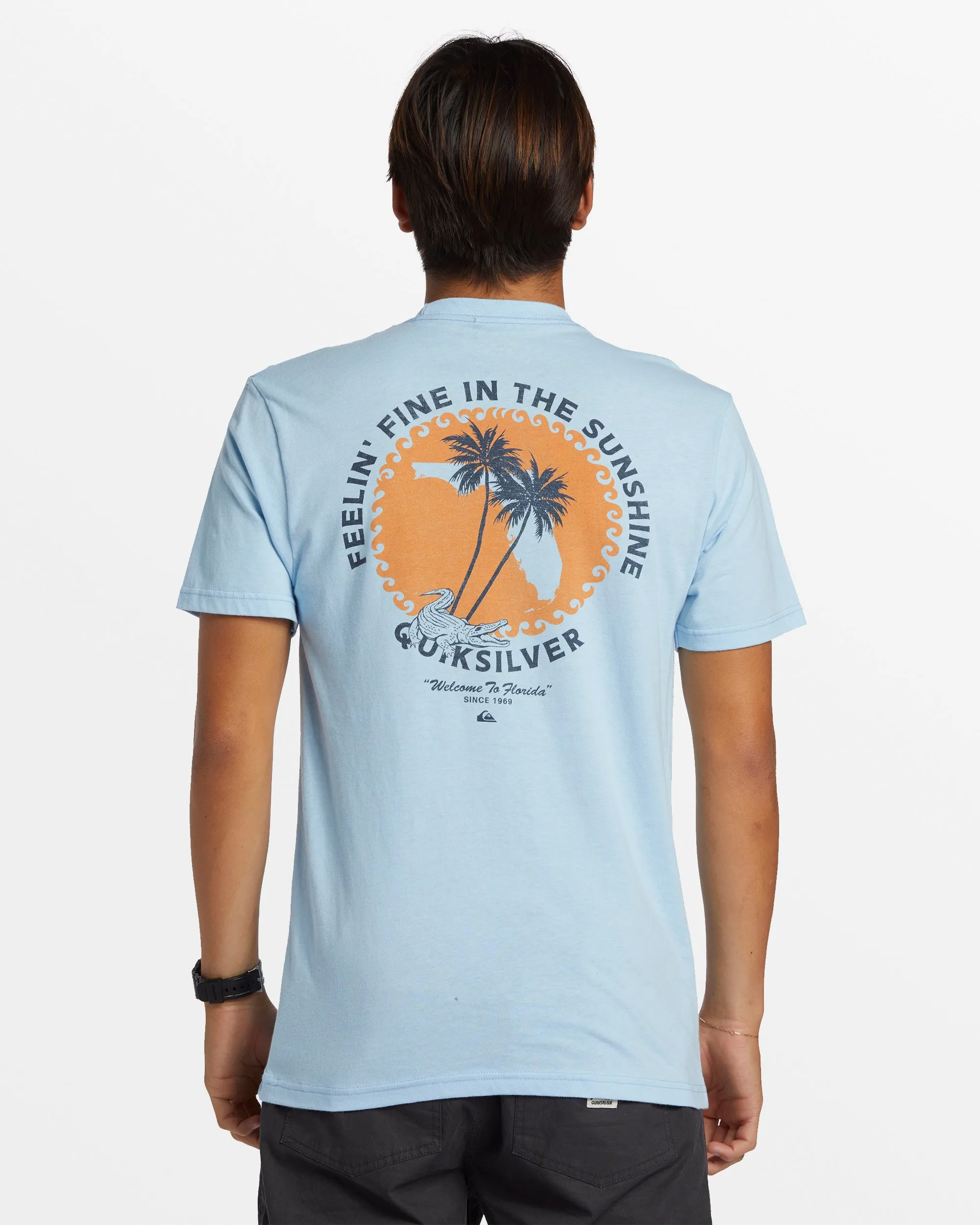 Fl In The Sunshine T-Shirt - Clear Sky sold by Quiksilver product image thumbnail 2