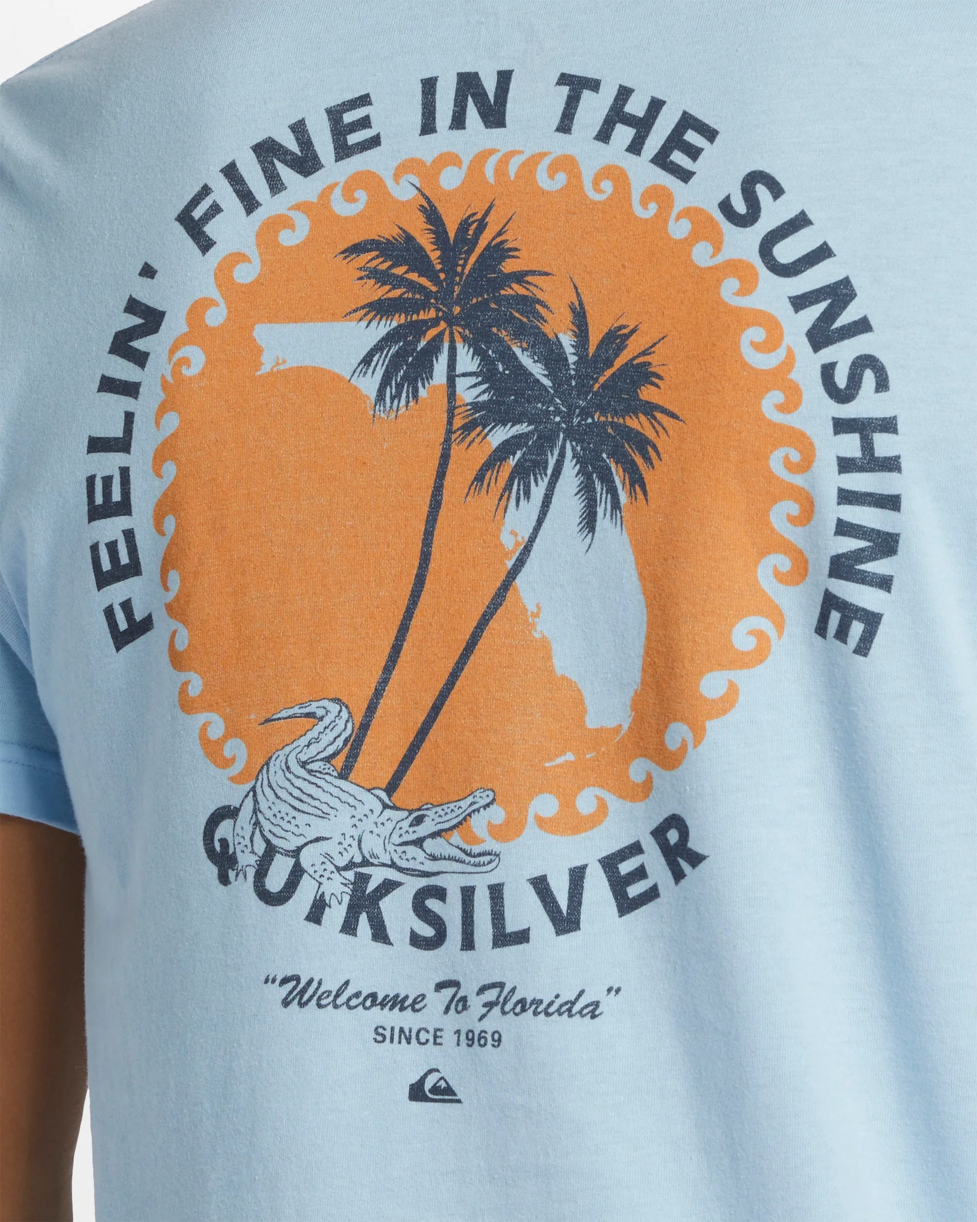 Fl In The Sunshine T-Shirt - Clear Sky sold by Quiksilver product image thumbnail 5