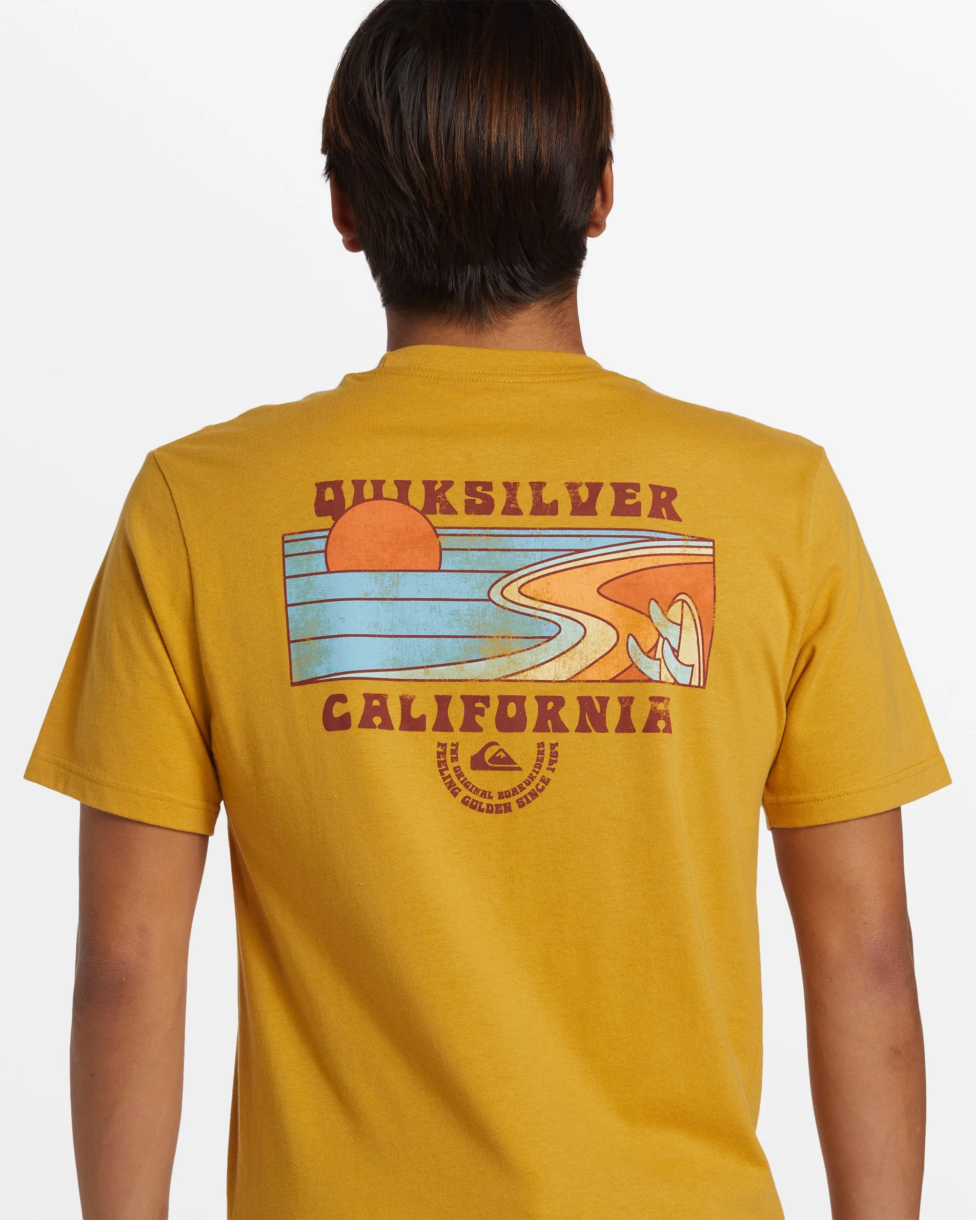 Ca Point Breaks T-Shirt - Mustard sold by Quiksilver product image thumbnail 4