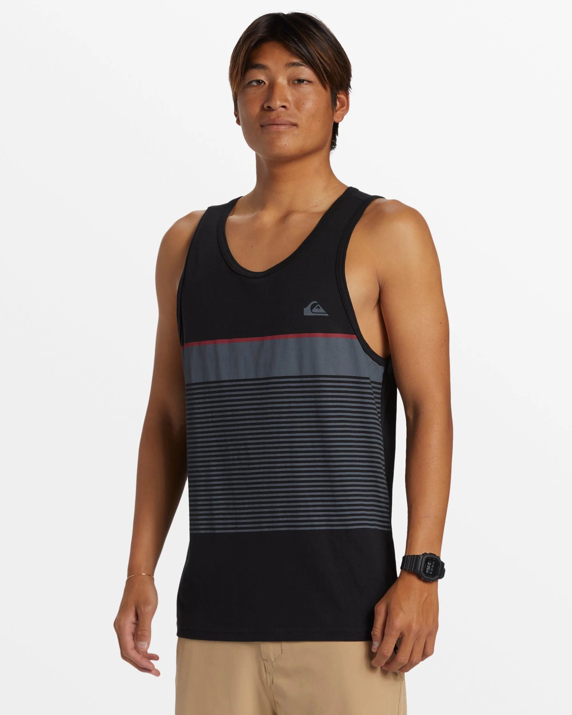 Tijuana Stripe Tank Top - Black sold by Quiksilver product image thumbnail 4