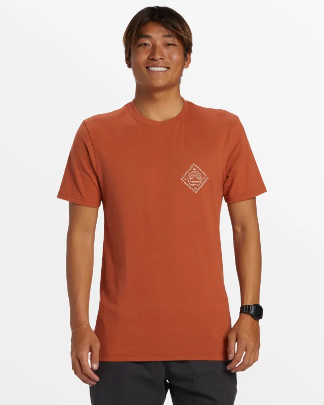 Scenic View T-Shirt - Baked Clay sold by Quiksilver