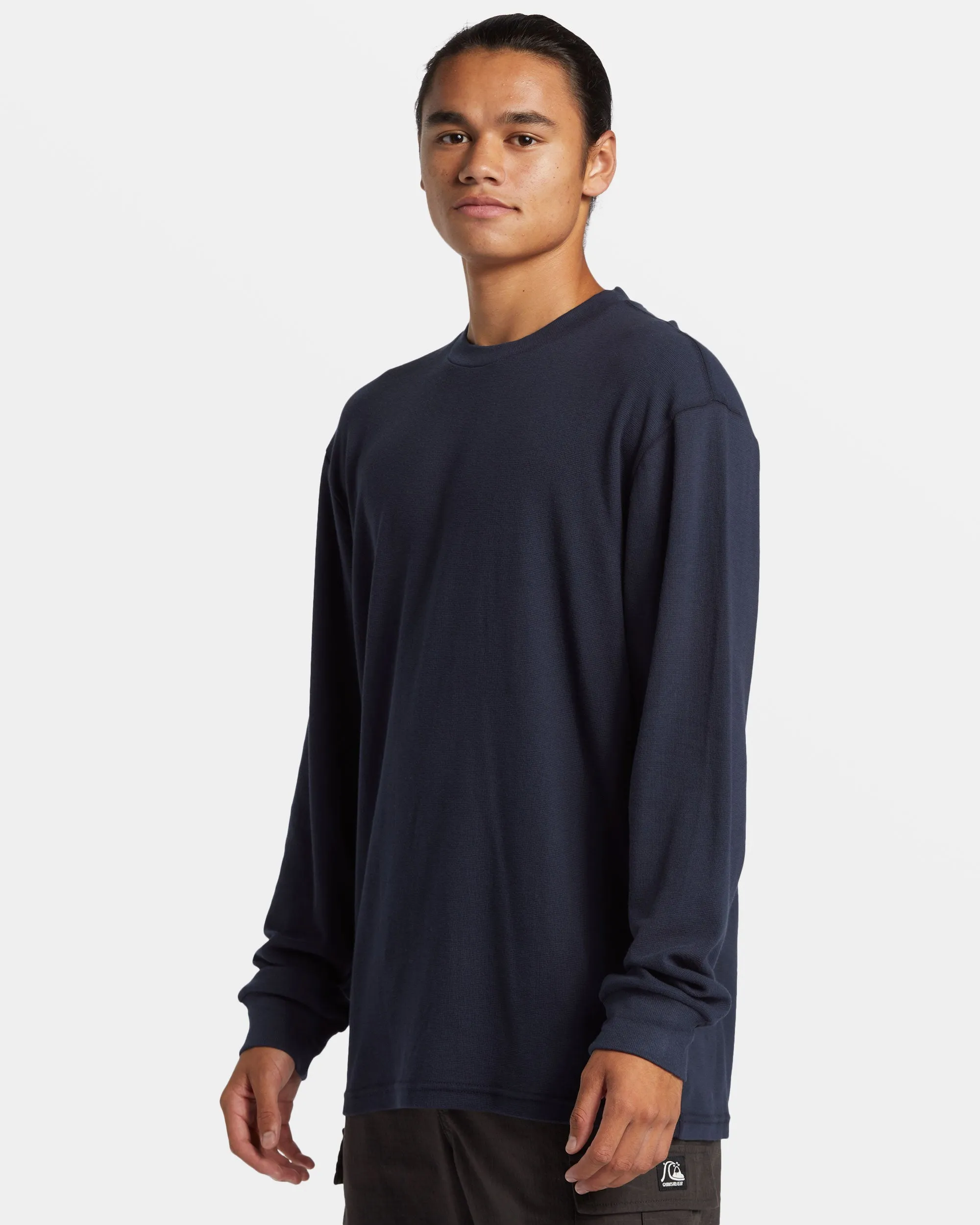 Drills Long Sleeve Thermal Shirt - Dark Navy sold by Quiksilver product image thumbnail 4