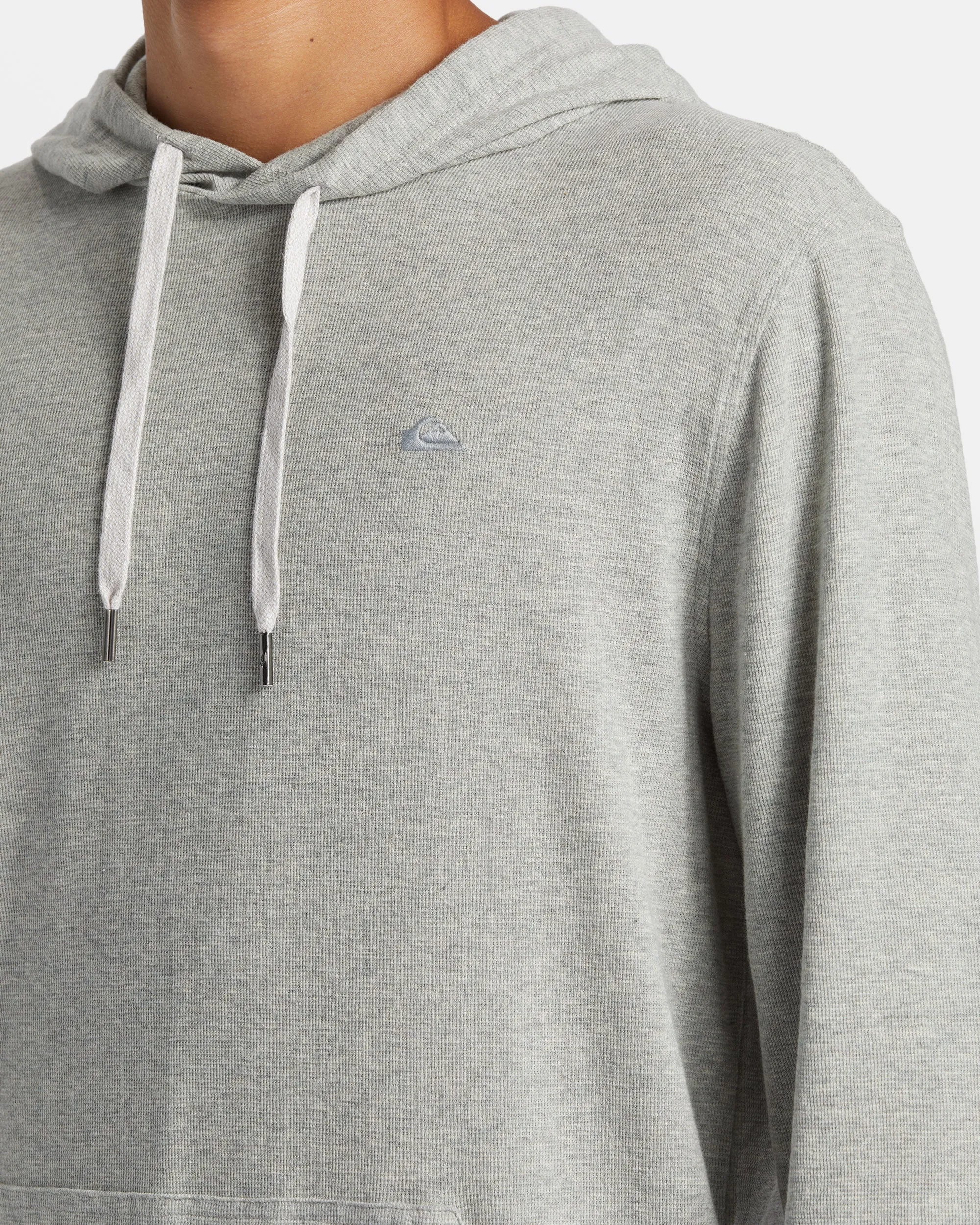 Drills Long Sleeve Thermal Hoodie - Grey Heather sold by Quiksilver product image thumbnail 5