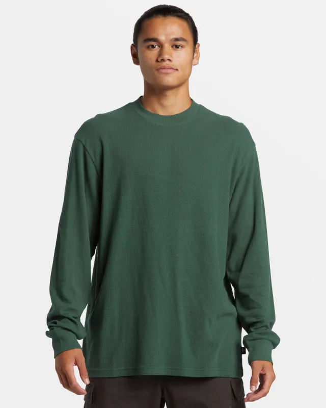 Drills Long Sleeve Thermal Shirt - Forest sold by Quiksilver