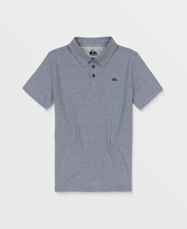 Boys 2-7 Sunset Cruise Polo Shirt - Vintage Indigo sold by Quiksilver