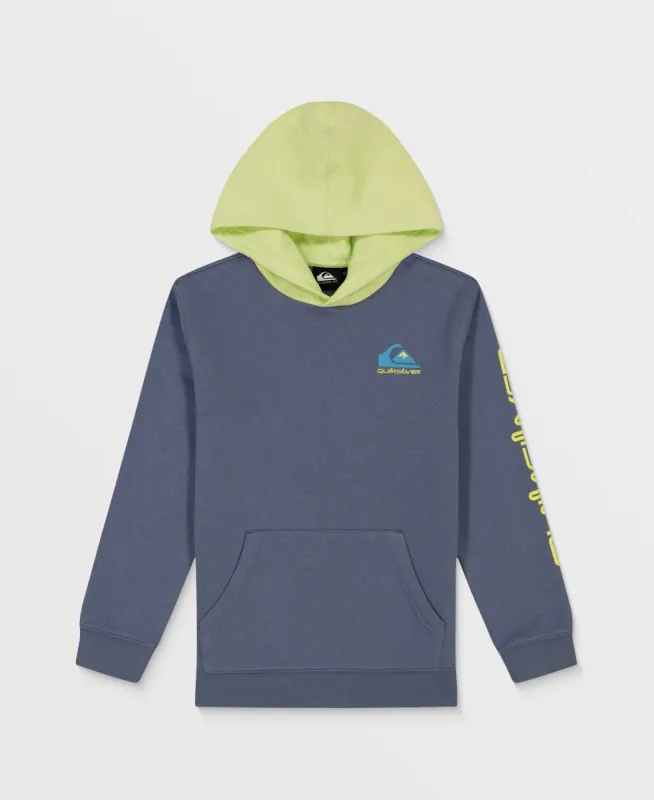 Boys 2-7 Colorblock Hoodie - Flint Stone sold by Quiksilver