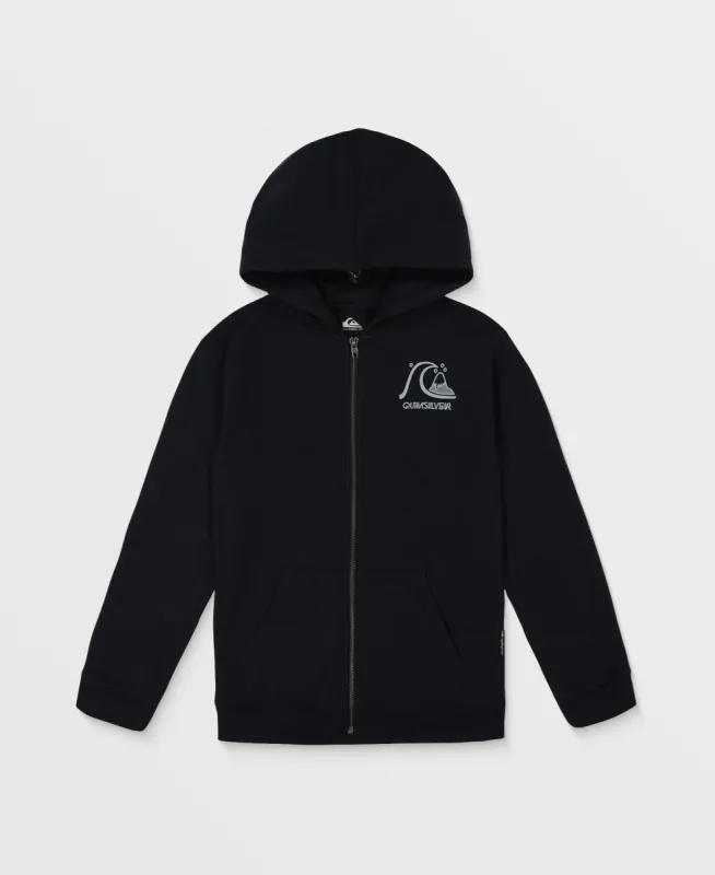 Boys 2-7 Graphic Zip Hoodie - Black sold by Quiksilver