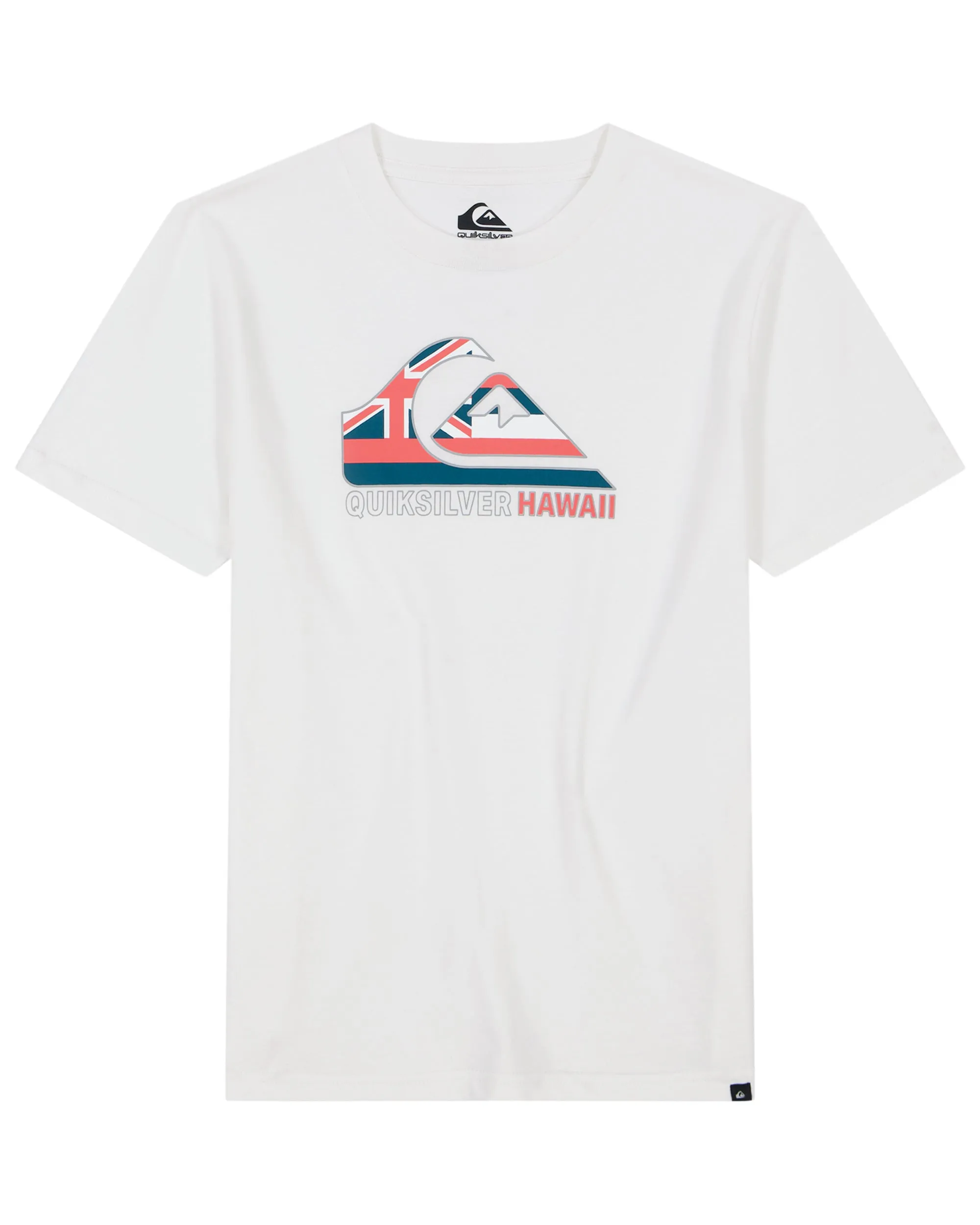 Boys 8-16 Hawaii Flag T-Shirt - Snow White sold by Quiksilver