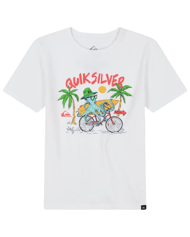 Boys 2-7 Octo Cruzer T-Shirt - White sold by Quiksilver
