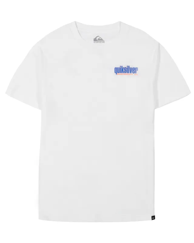 Boys 8-16 Three Tree T-Shirt - White sold by Quiksilver
