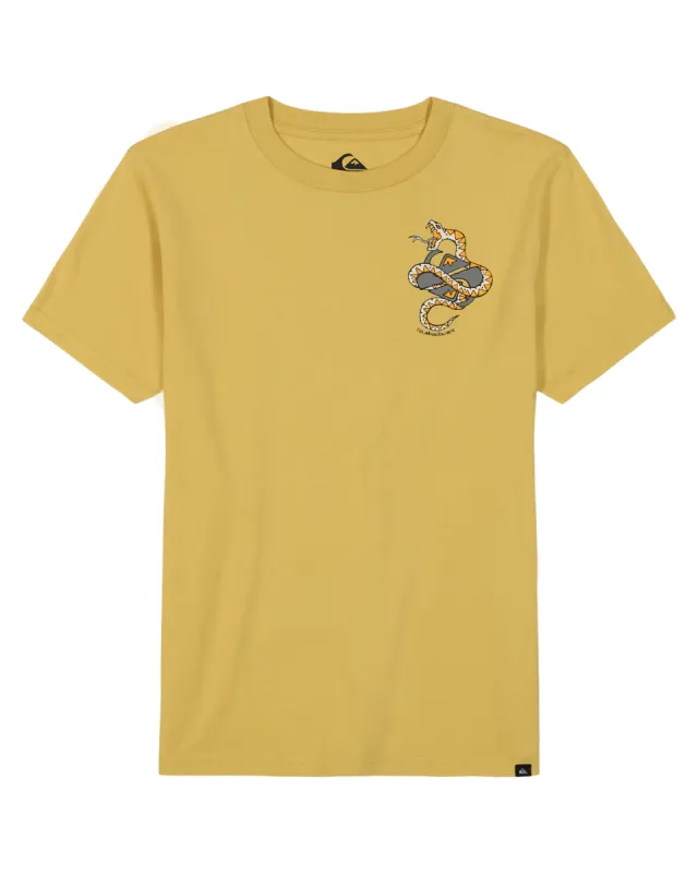Boys 8-16 Snake Skin T-Shirt - Fall Leaf sold by Quiksilver