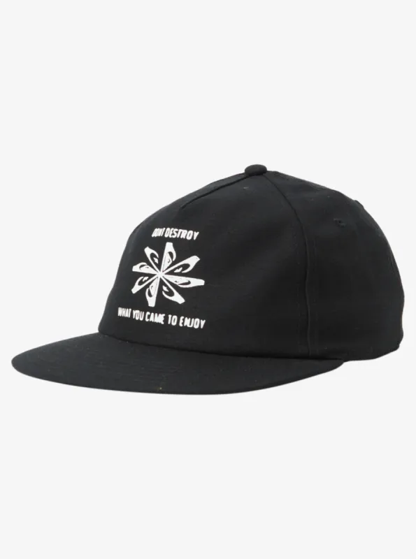 Rethought Baseball Hat - Black made by Quiksilver