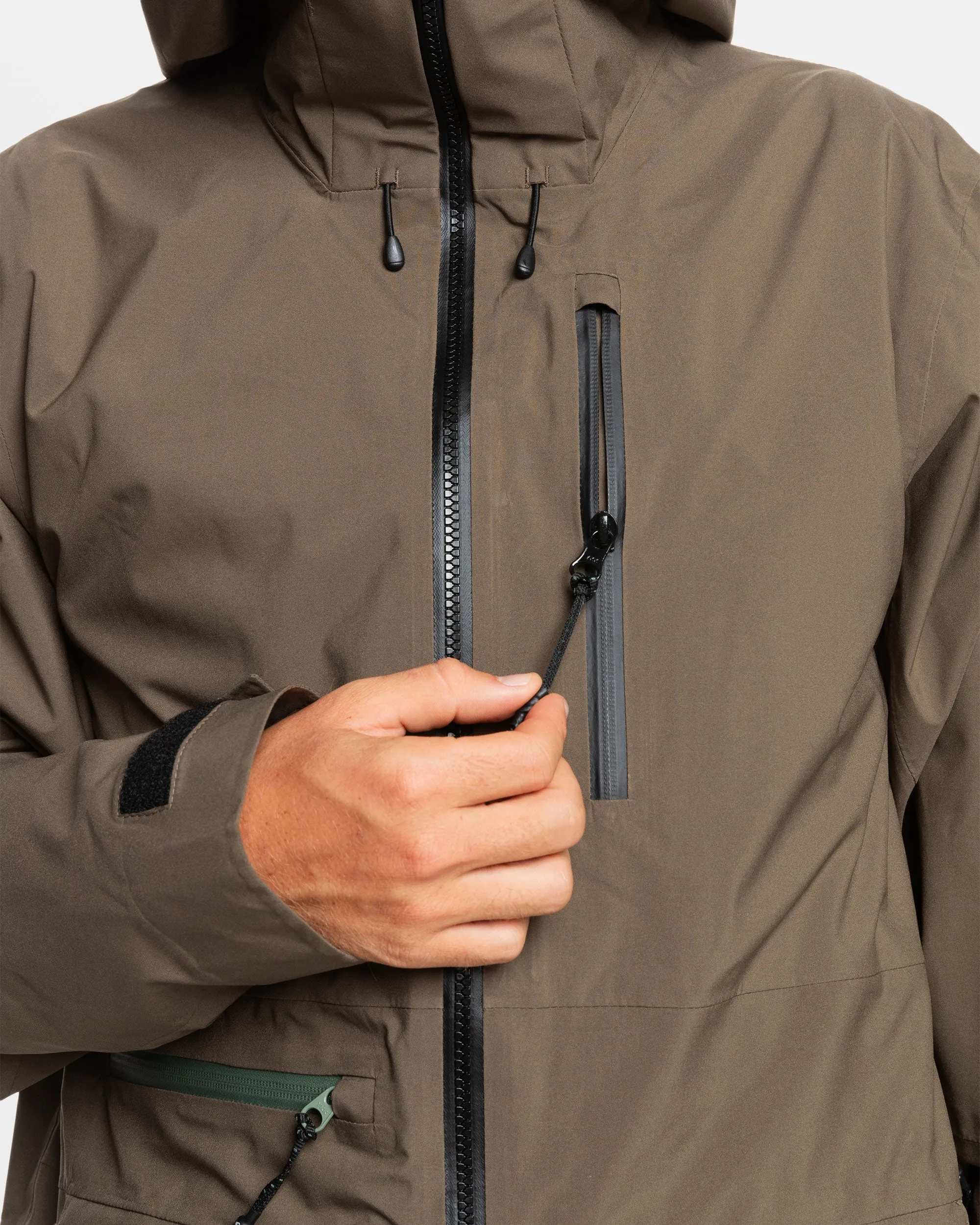 Quest Stretch 20K Snow Jacket - Canteen sold by Quiksilver product image thumbnail 5