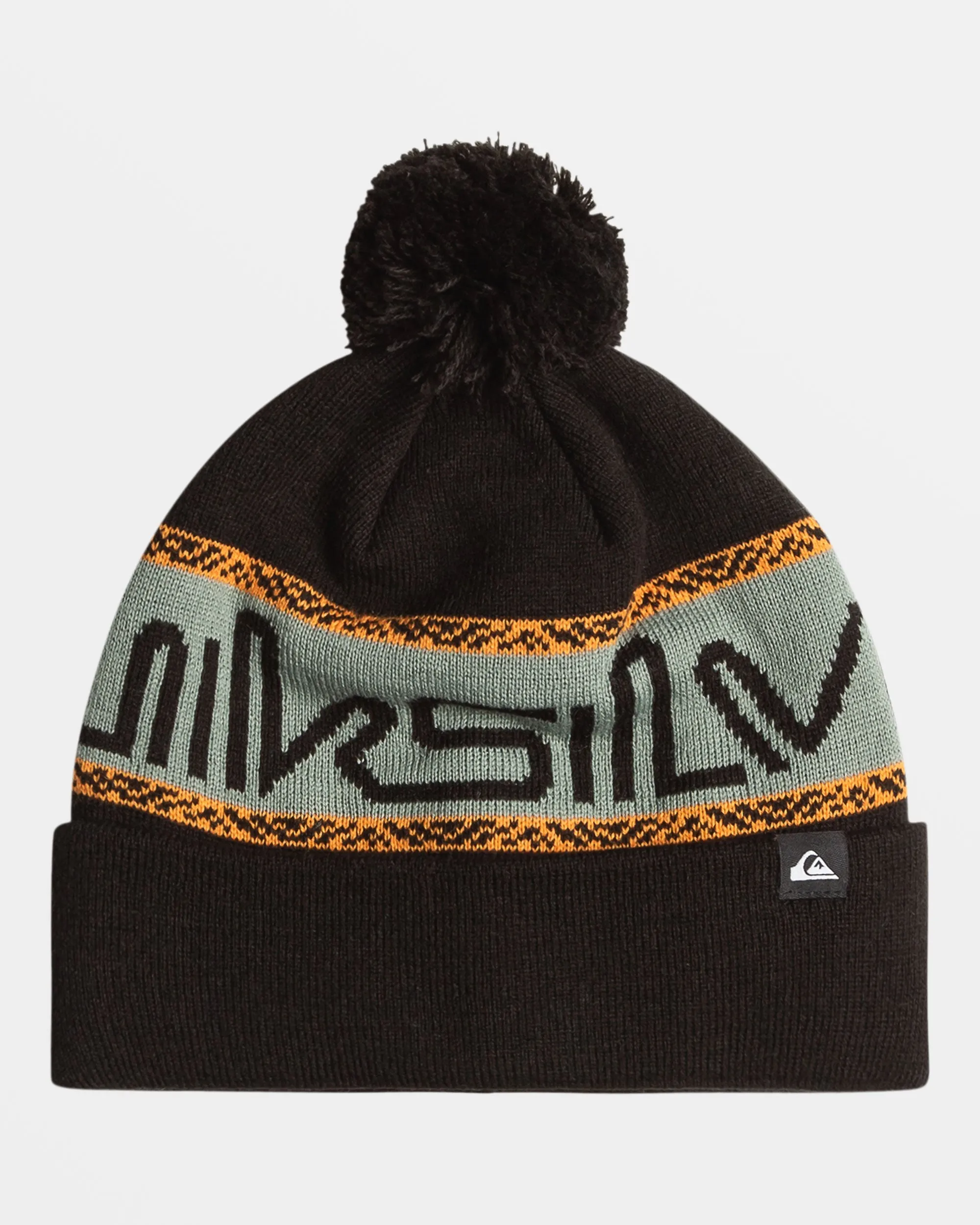 Summit Cuff Beanie - True Black sold by Quiksilver