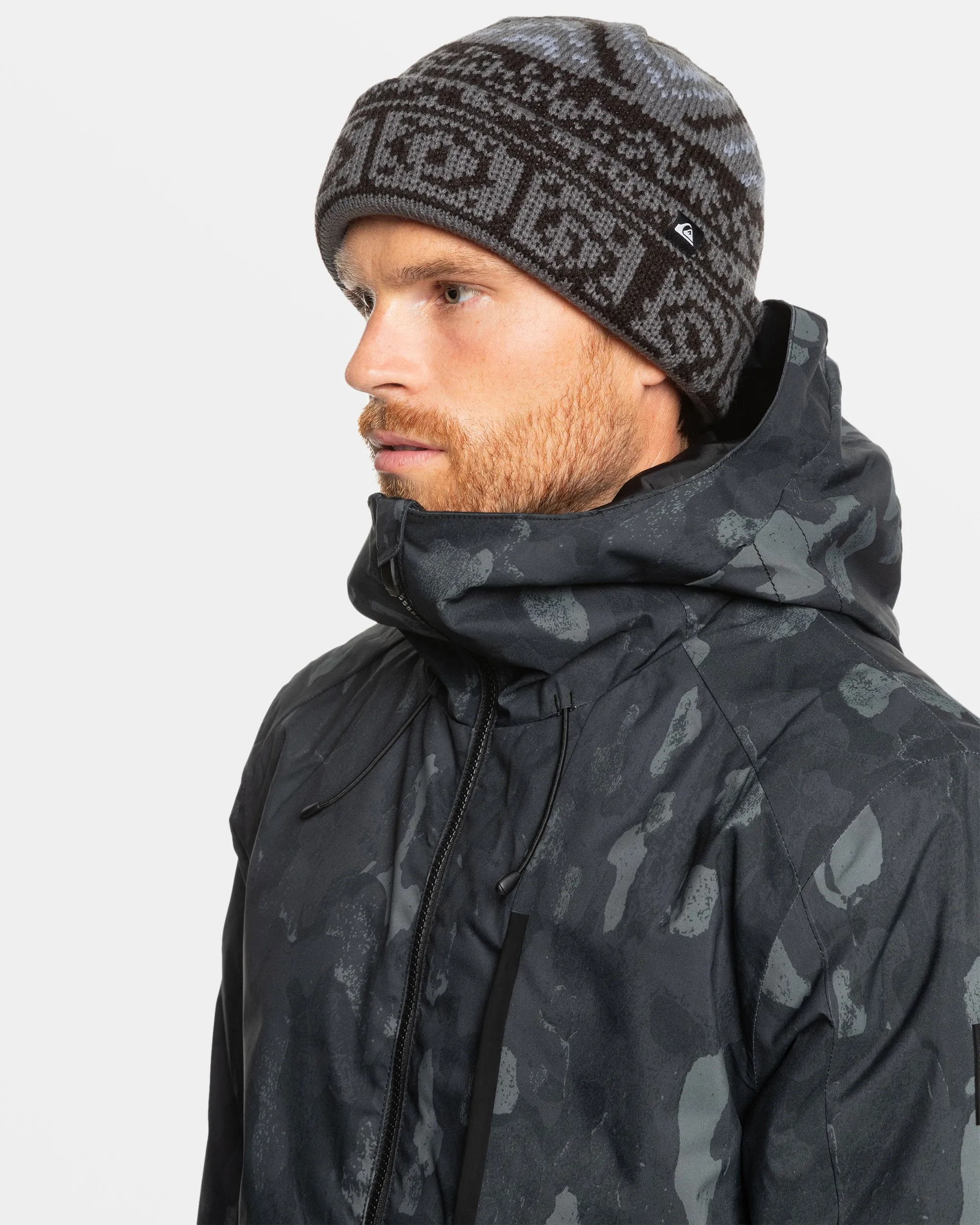 Archive Cuff Beanie - True Black sold by Quiksilver product image thumbnail 4