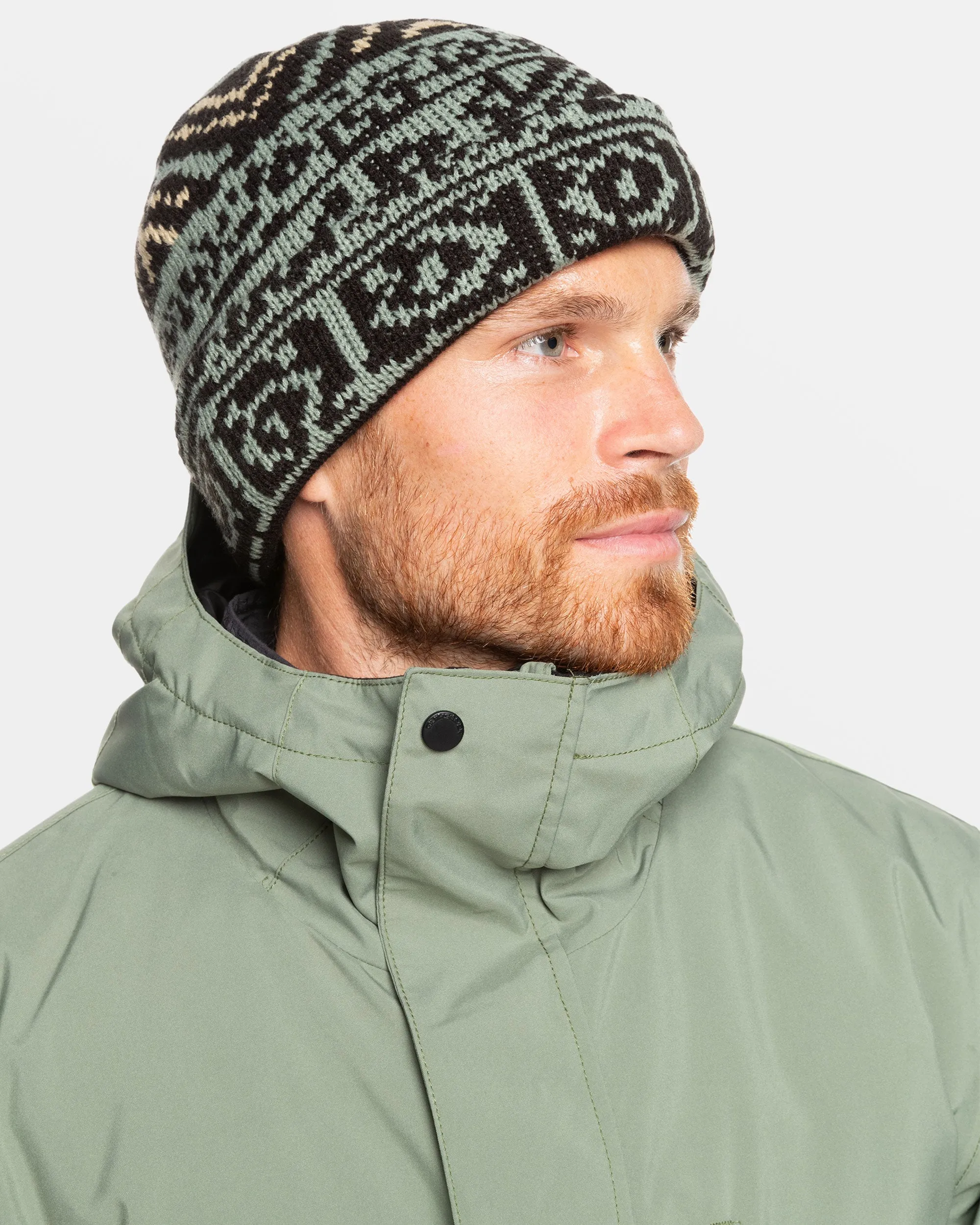 Archive Cuff Beanie - Sea Spray sold by Quiksilver product image thumbnail 4