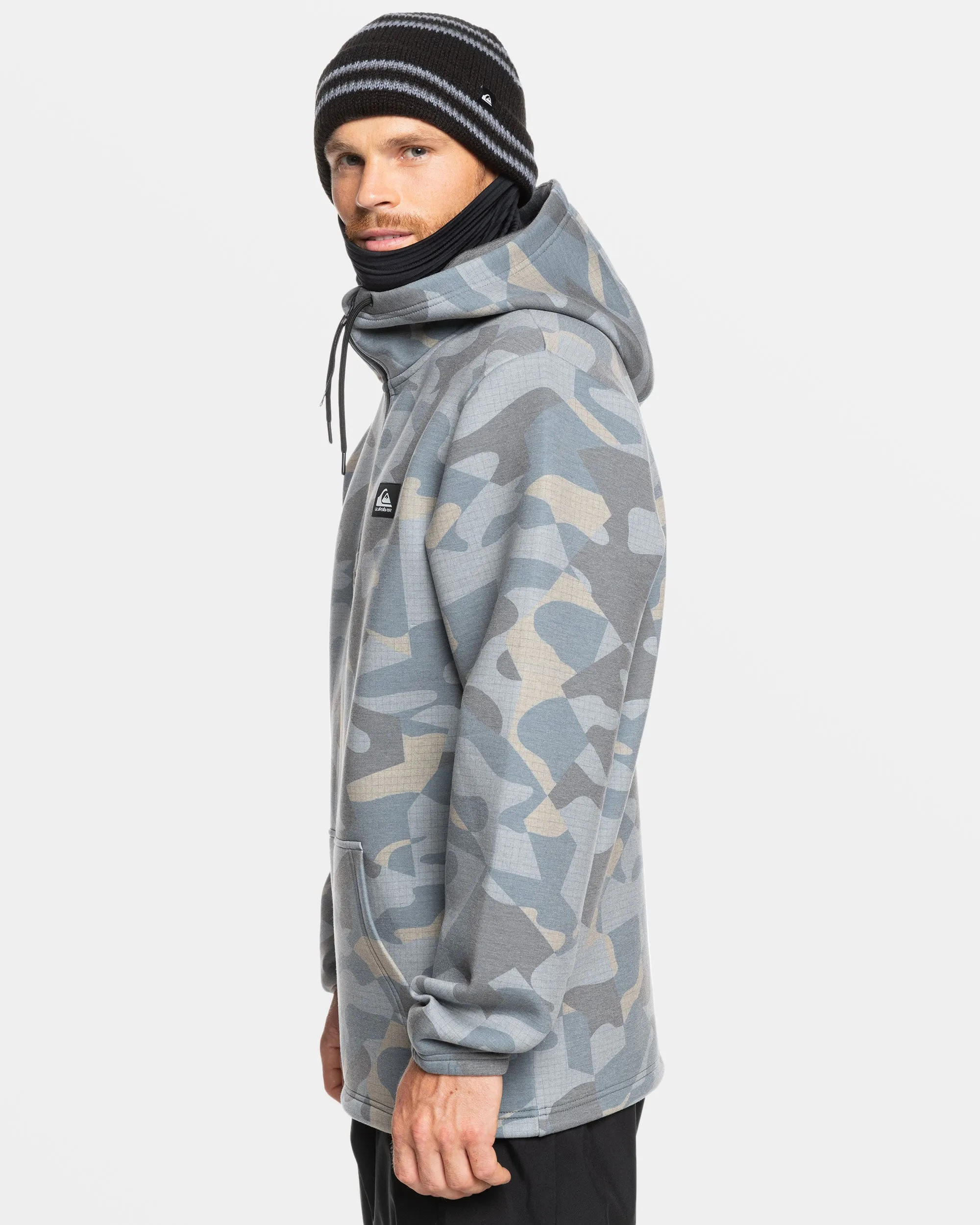Shredder Hoodie - Puzzle Camo Ice Flow sold by Quiksilver product image thumbnail 4