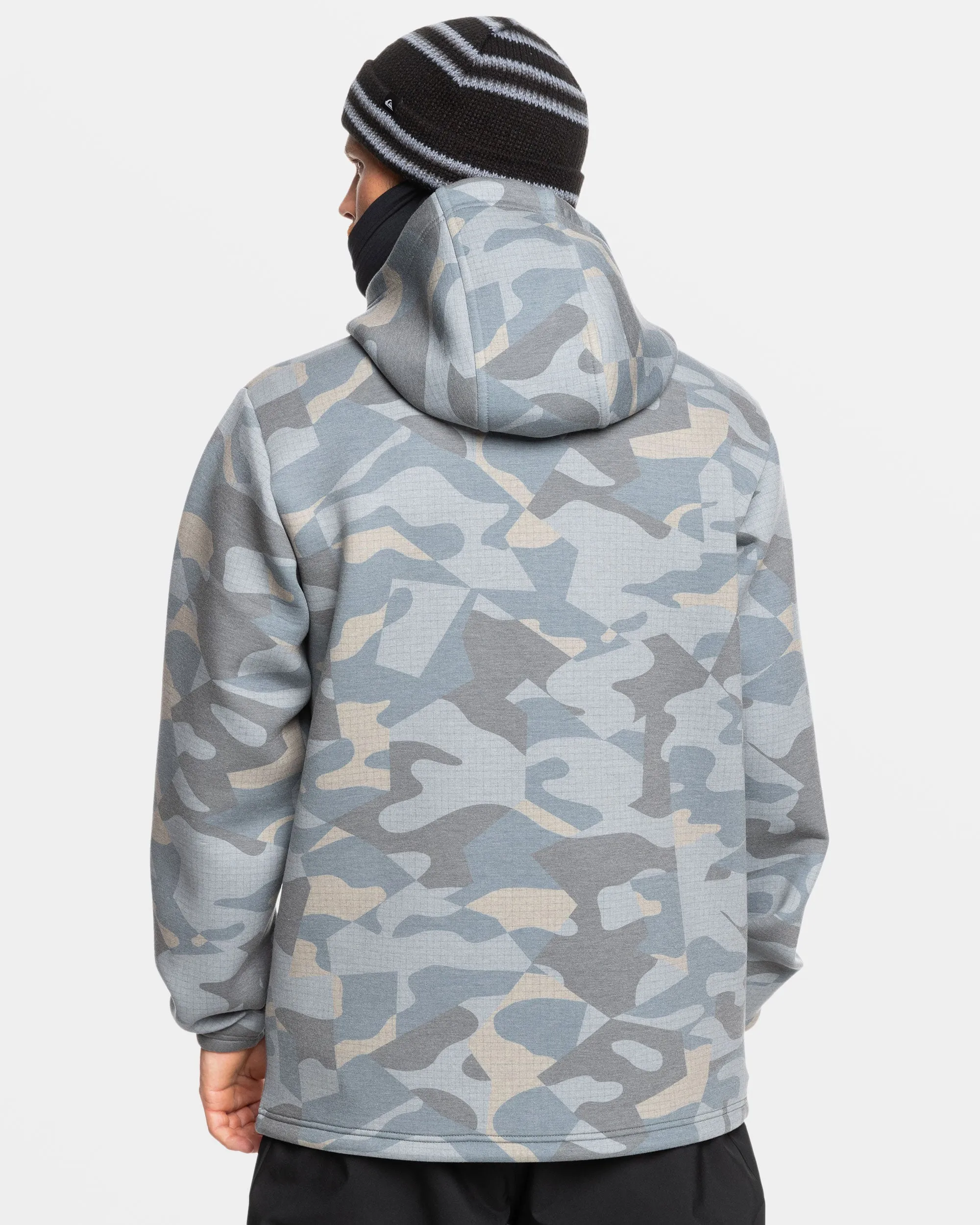 Shredder Hoodie - Puzzle Camo Ice Flow sold by Quiksilver product image thumbnail 2