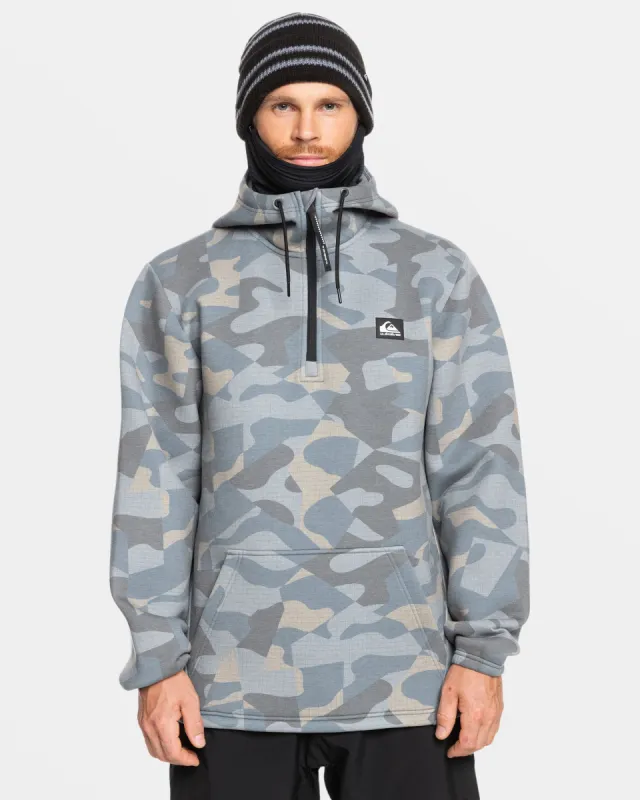 Shredder Hoodie - Puzzle Camo Ice Flow made by Quiksilver