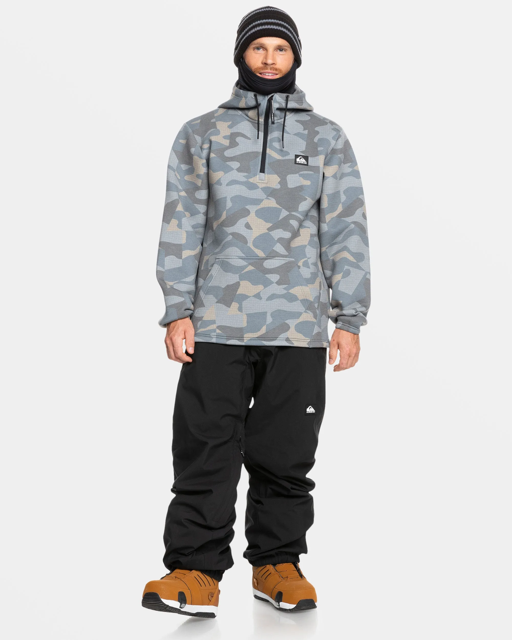 Shredder Hoodie - Puzzle Camo Ice Flow sold by Quiksilver product image thumbnail 3