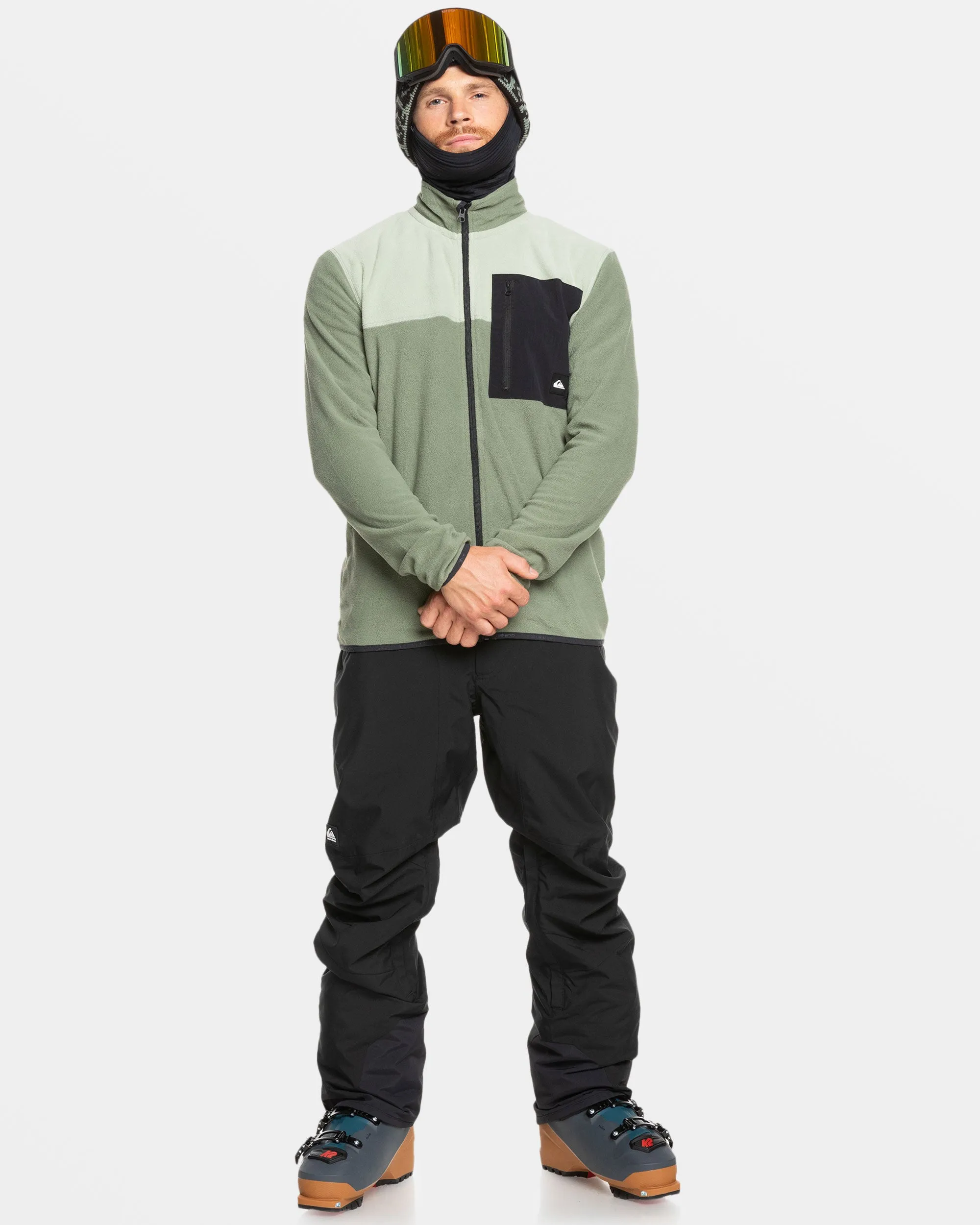 Aker Zip-Up Technical Fleece - Sea Spray sold by Quiksilver product image thumbnail 3