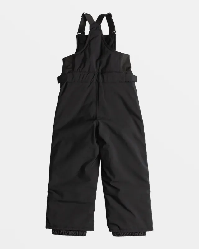 Boys 2-7 Boogie Bib Snow Pants - True Black sold by Quiksilver