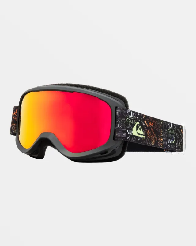 Boys 2-7 Little Grom Snowboard Goggles - Chatter/Red Ml S3 sold by Quiksilver