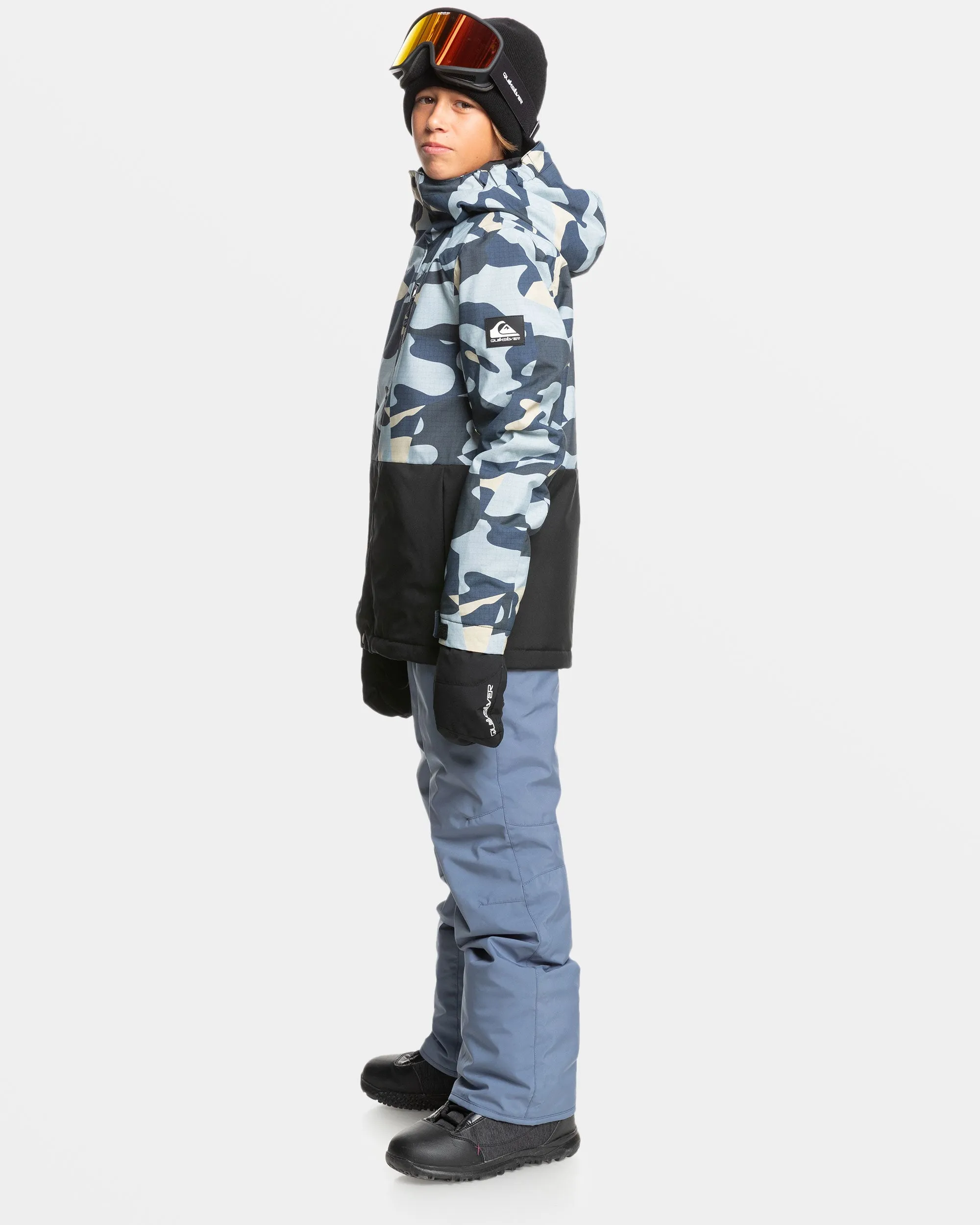 Boys 8-16 Estate Snow Pants - Flint Stone sold by Quiksilver product image thumbnail 3