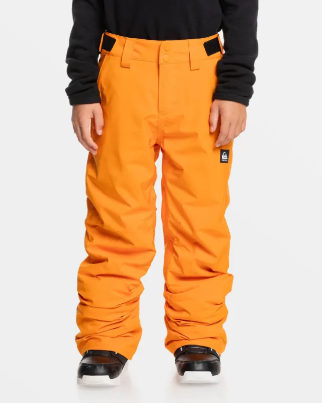 Boys 8-16 Estate Snow Pants - Orange Pepper sold by Quiksilver