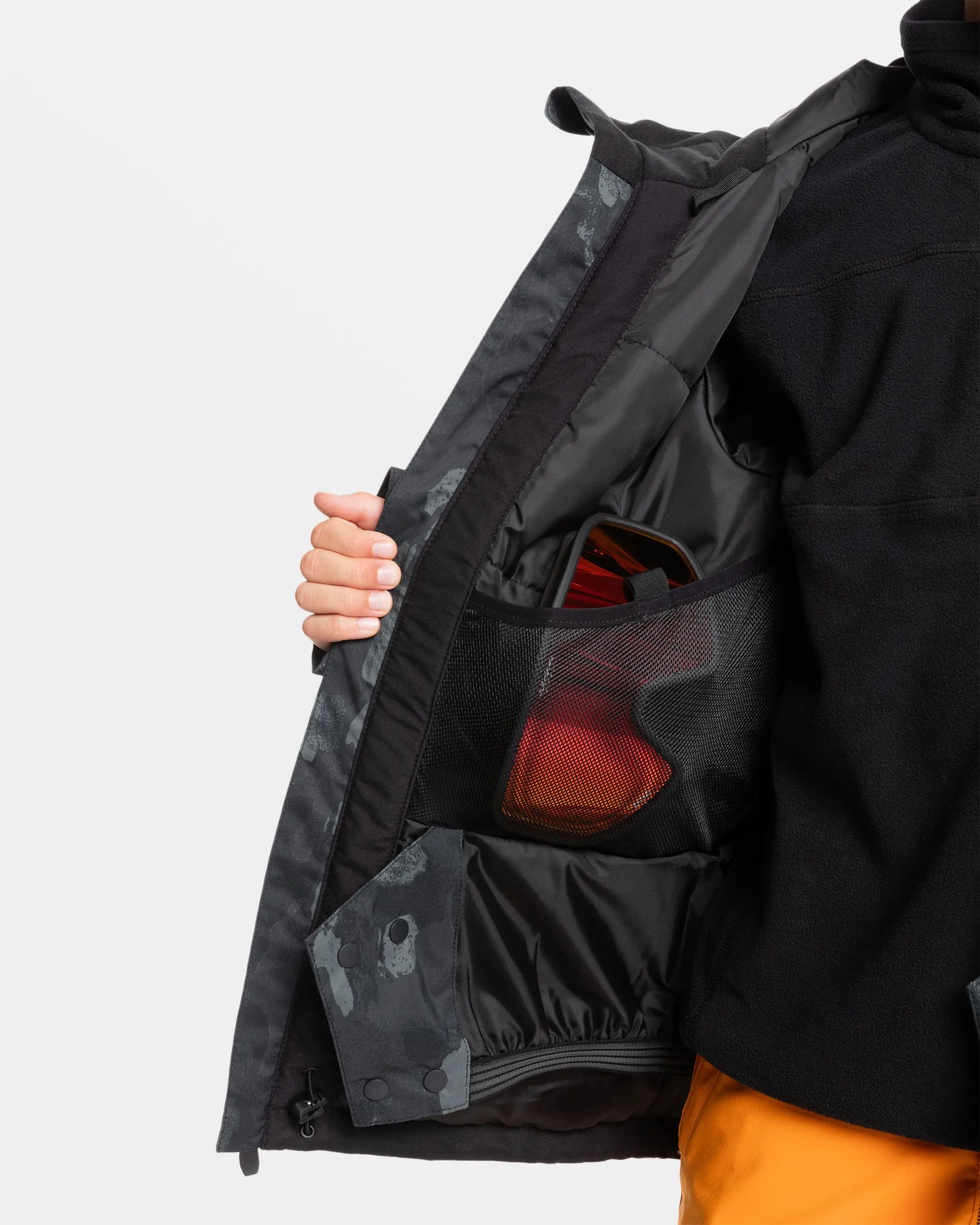 Boys 8-16 Mission Snow Jacket - Nature Zoom Dark Shadow sold by Quiksilver product image thumbnail 5