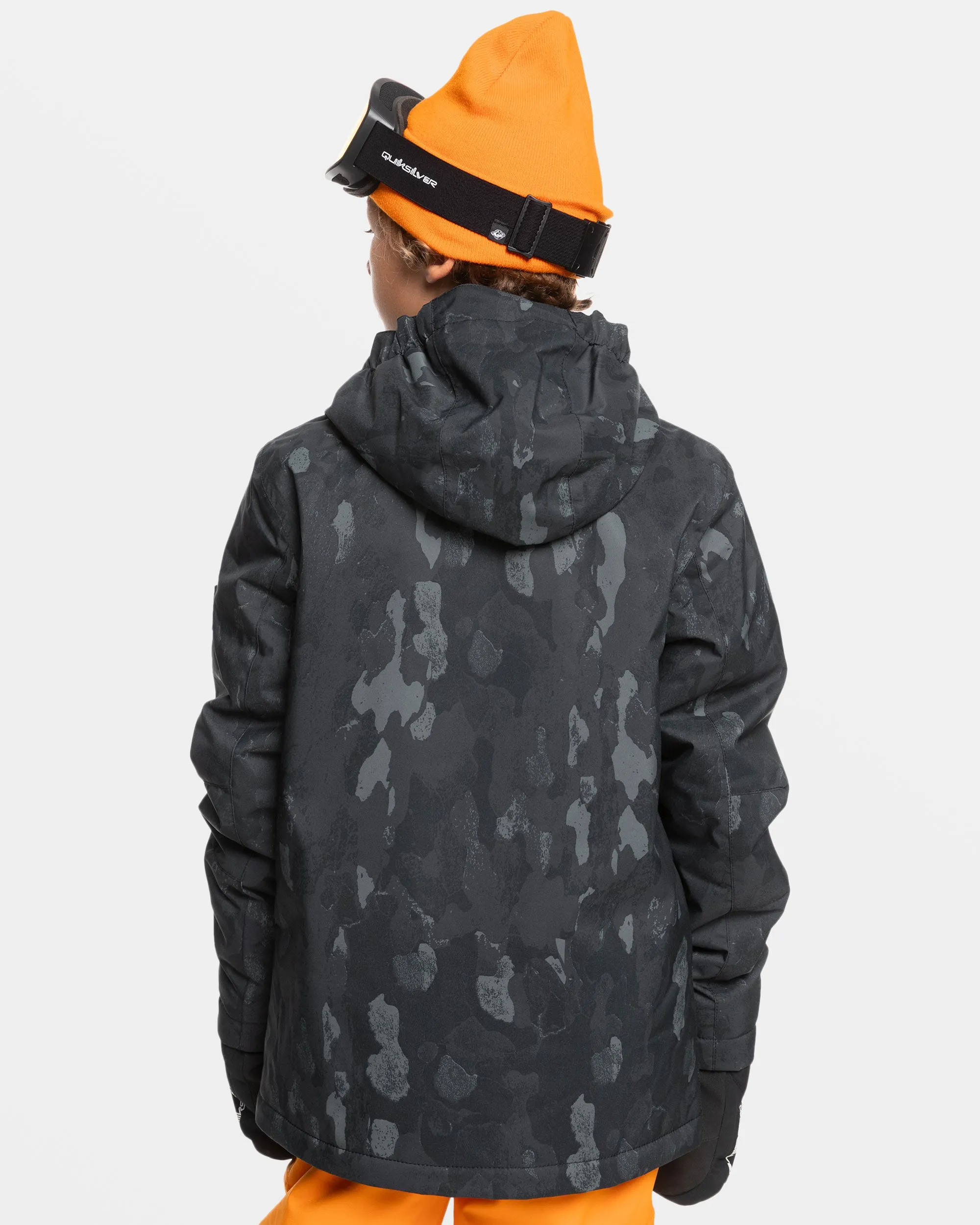 Boys 8-16 Mission Snow Jacket - Nature Zoom Dark Shadow sold by Quiksilver product image thumbnail 2