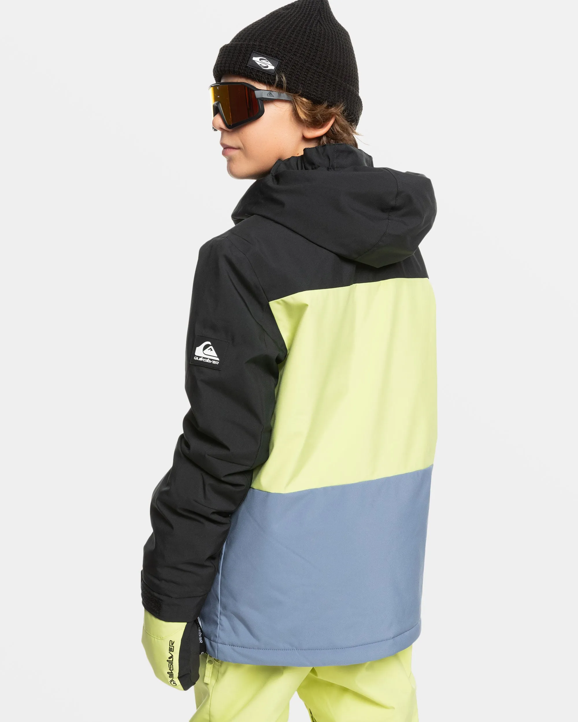Boys 8-16 Side Hit Snow Jacket - True Black sold by Quiksilver product image thumbnail 3