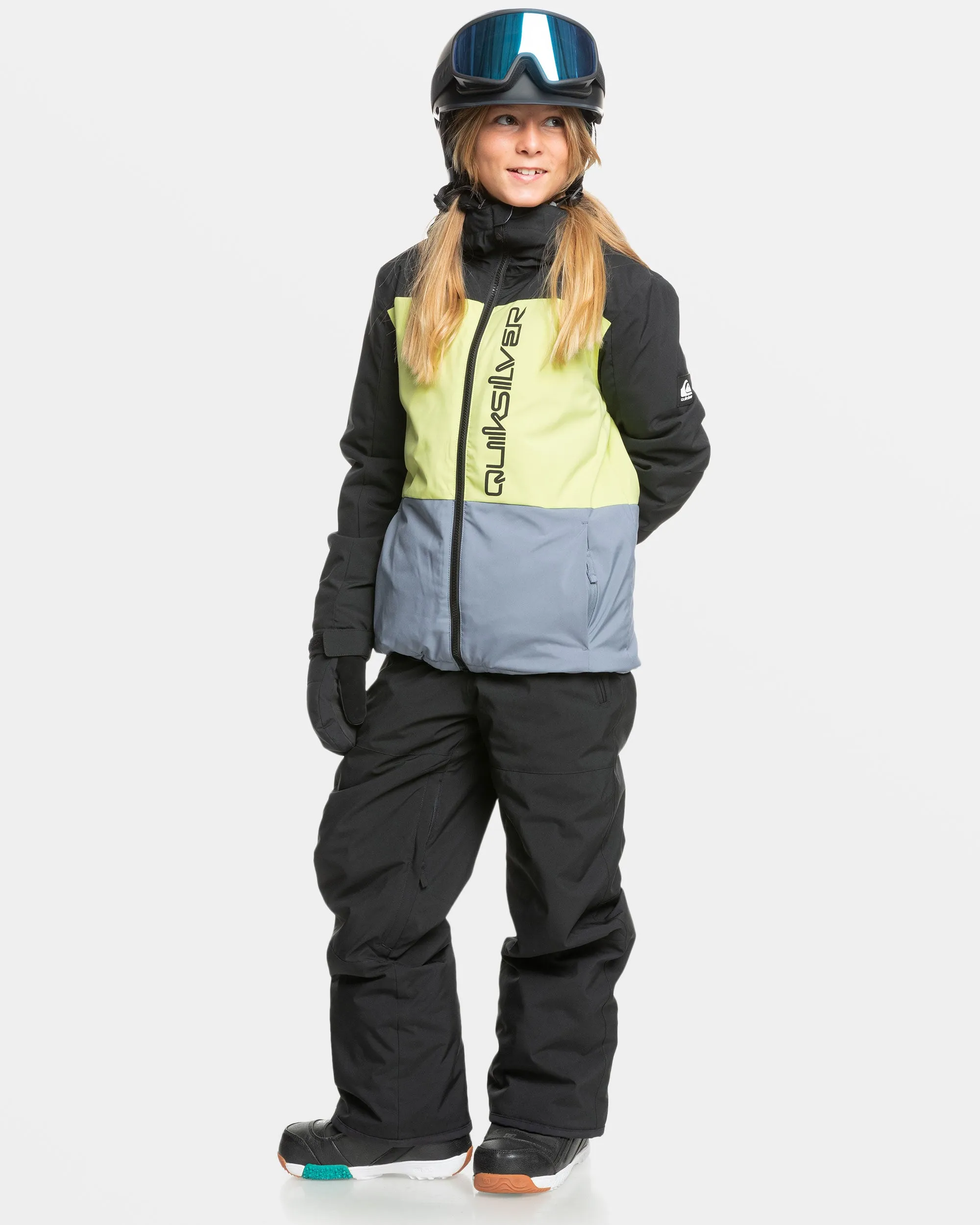 Boys 8-16 Side Hit Snow Jacket - True Black sold by Quiksilver product image thumbnail 2