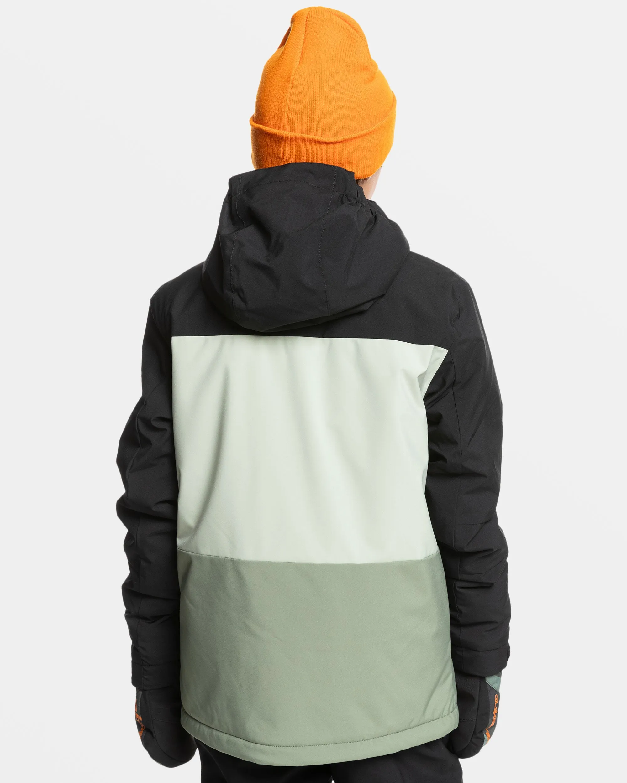 Boys 8-16 Side Hit Snow Jacket - Sea Spray sold by Quiksilver product image thumbnail 3