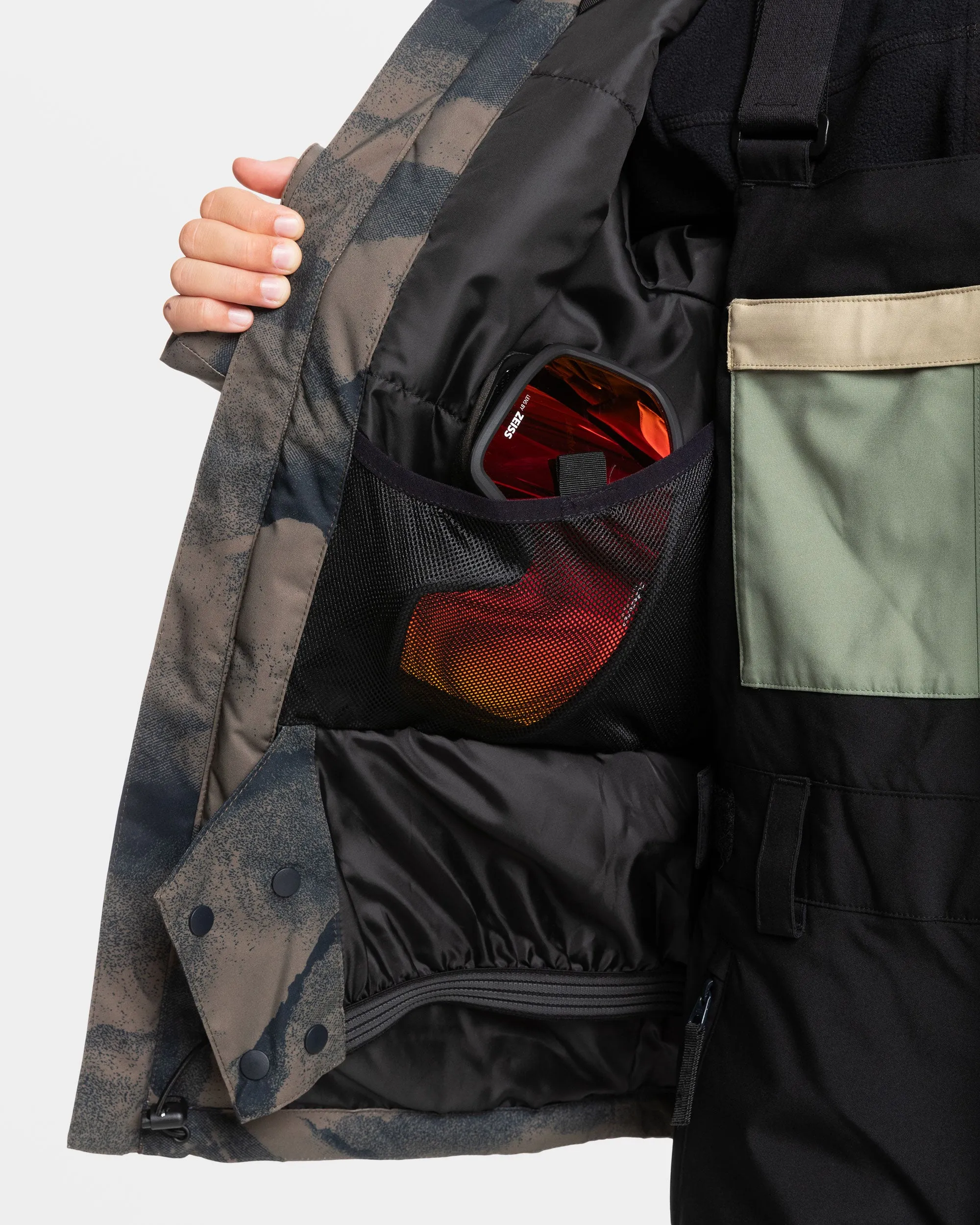 Boys 8-16 Side Hit Snow Jacket - Mountain Spray Canteen sold by Quiksilver product image thumbnail 5