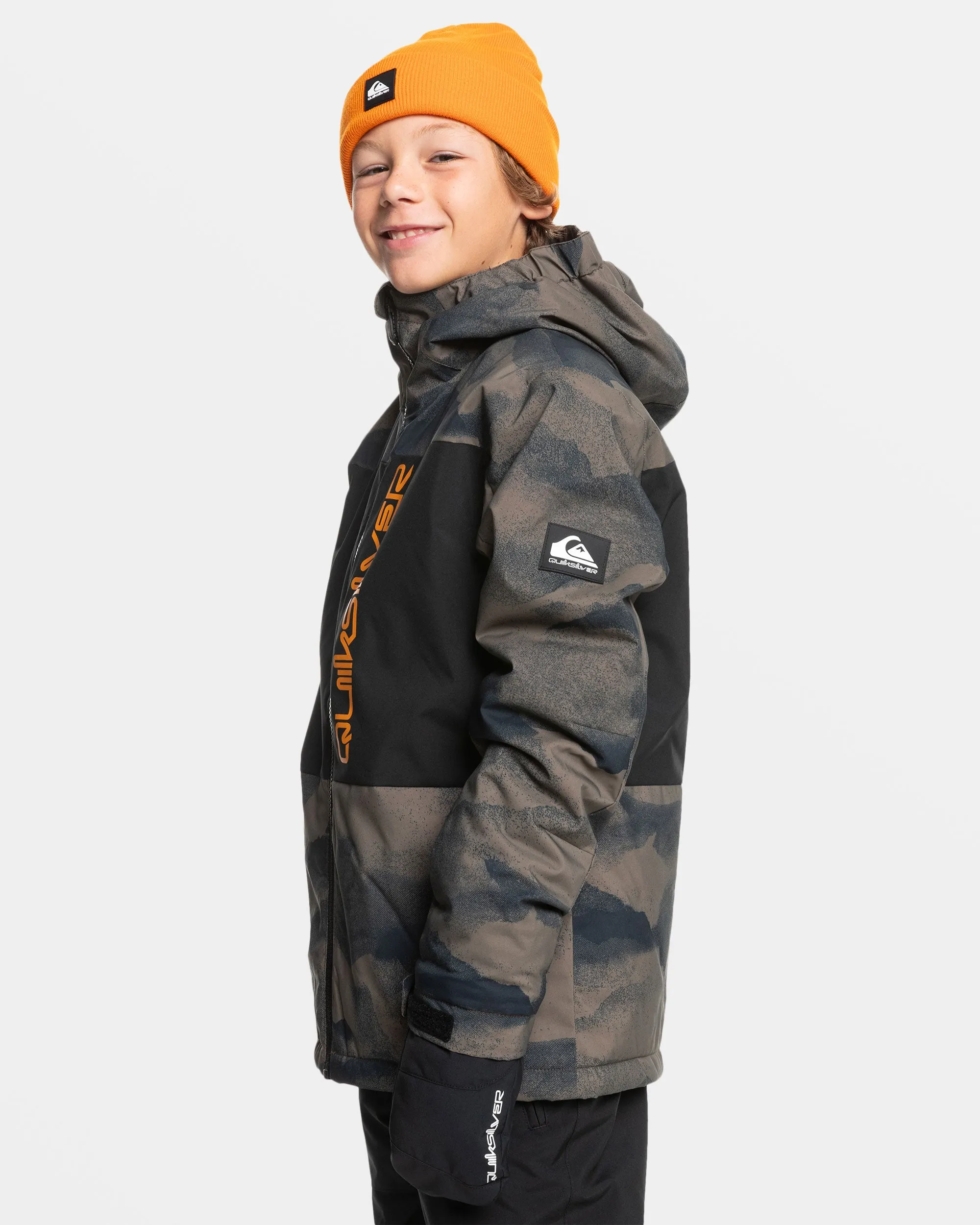 Boys 8-16 Side Hit Snow Jacket - Mountain Spray Canteen sold by Quiksilver product image thumbnail 4