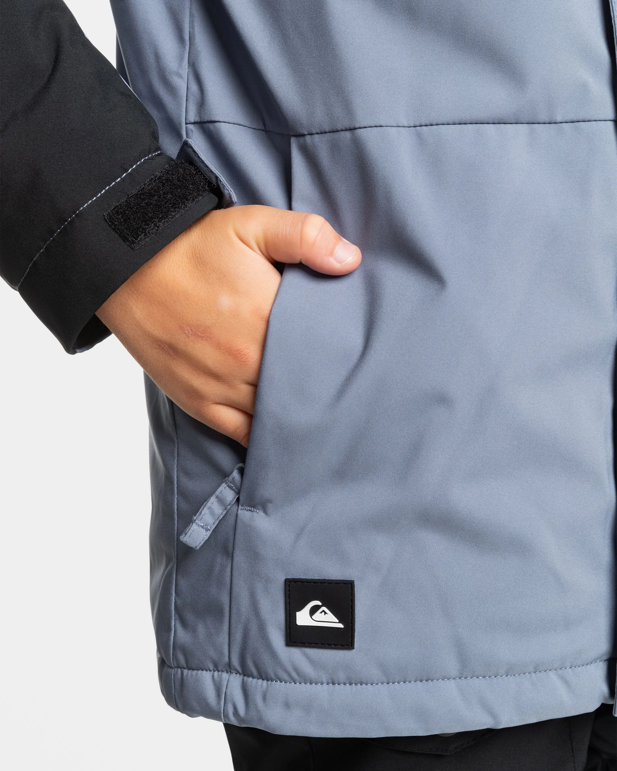 Boys 8-16 Mission Block Technical Snow Jacket - Flint Stone sold by Quiksilver product image thumbnail 5