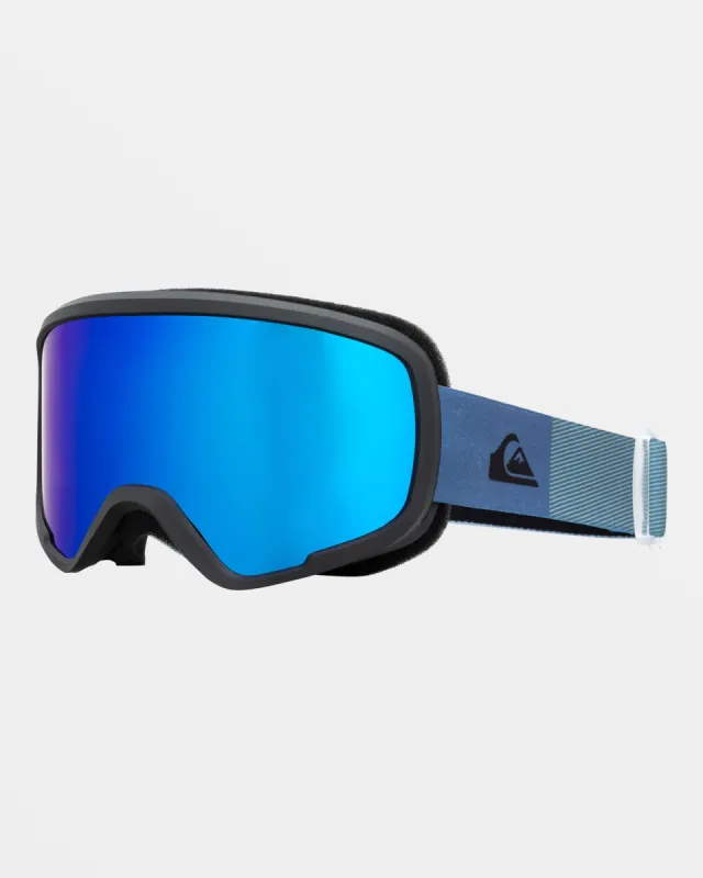 Boys 8-16 Shredder Snow Goggles - Flint Stone/Blue Ml S3 sold by Quiksilver