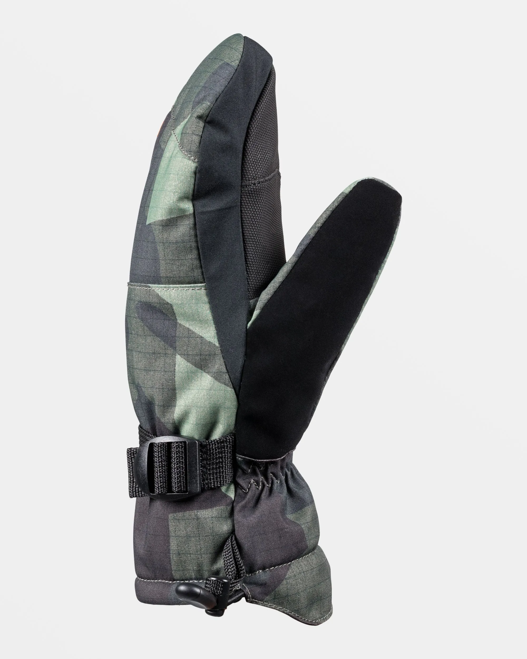 Boys 8-16 Mission Snow Mittens - Puzzle Camo Sea Spray sold by Quiksilver product image thumbnail 2