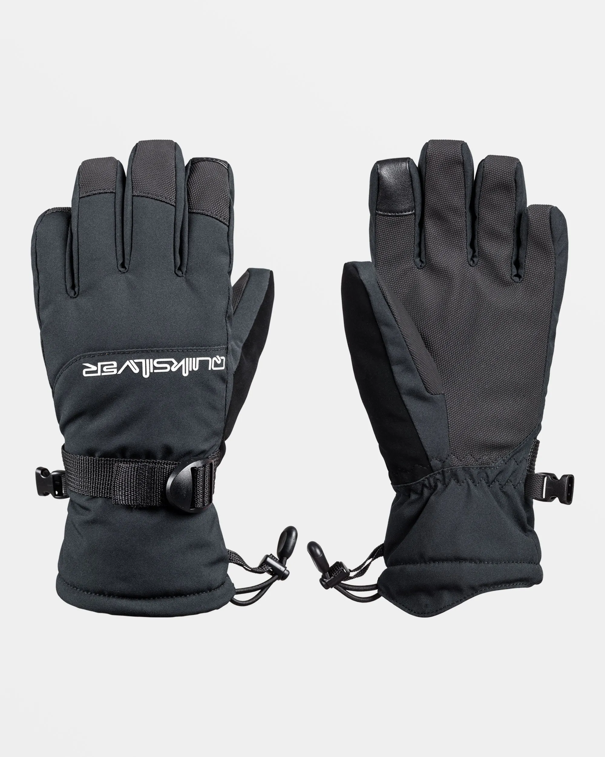 Boys 8-16 Mission Snow Gloves - True Black sold by Quiksilver