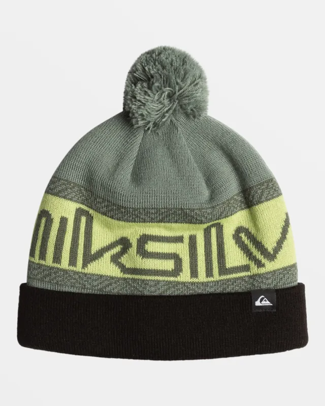 Boys 8-16 Summit Cuff Beanie - Sea Spray sold by Quiksilver