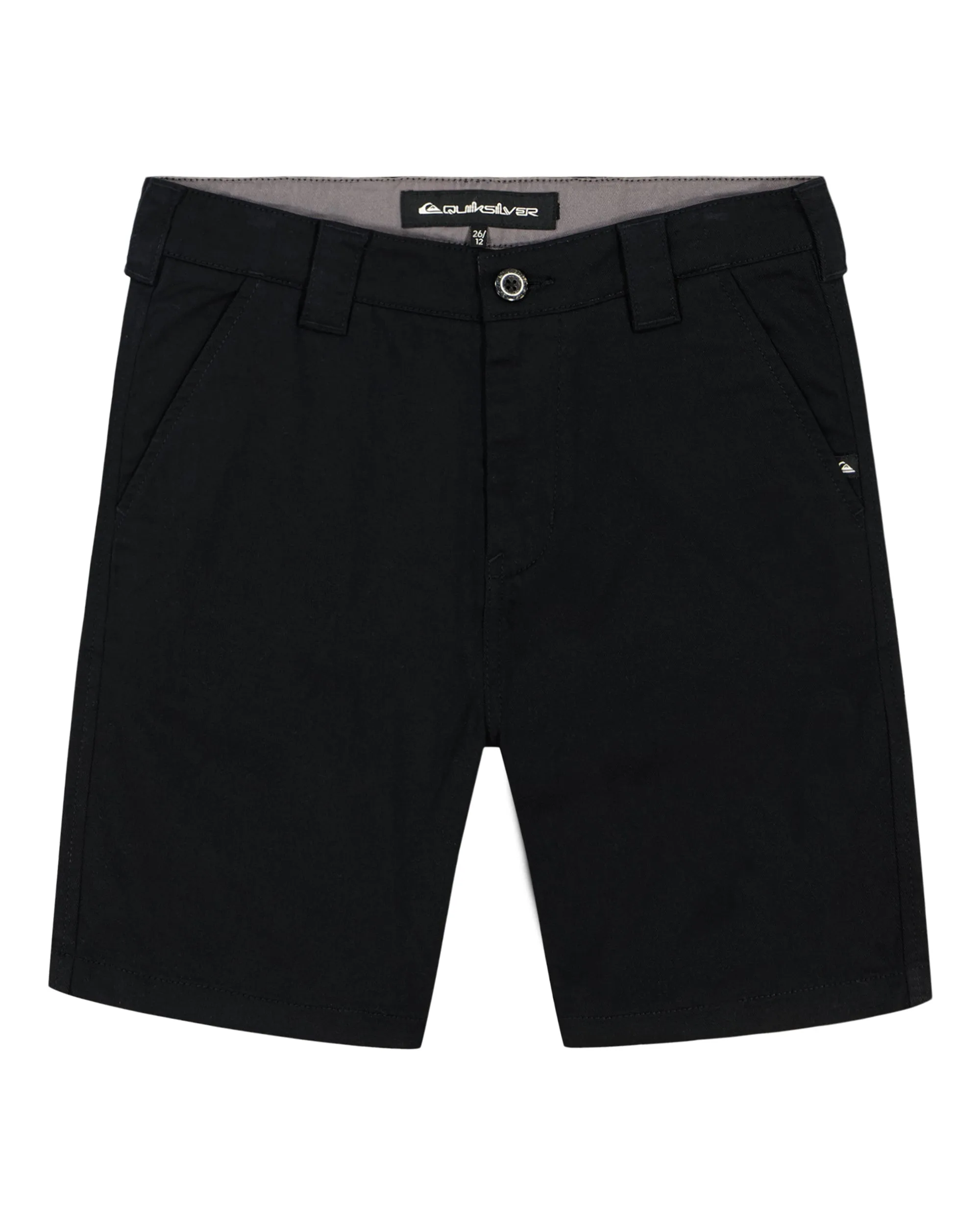 Boys 8-16 Everyday Union Stretch Chino Shorts - Black sold by Quiksilver