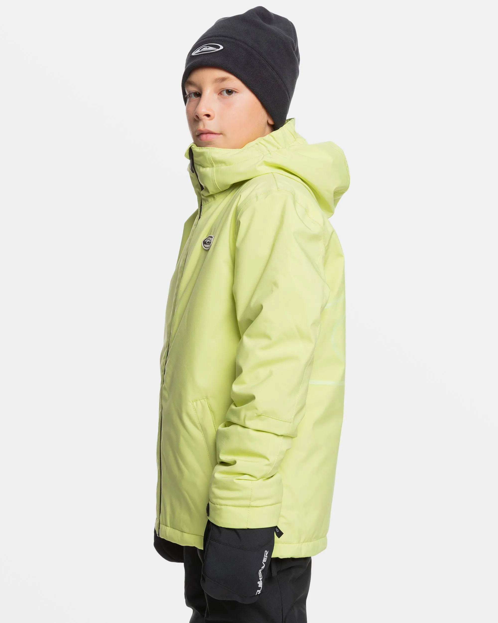 Boys 8-16 High In The Hood Snow Jacket - Celery Green sold by Quiksilver product image thumbnail 4