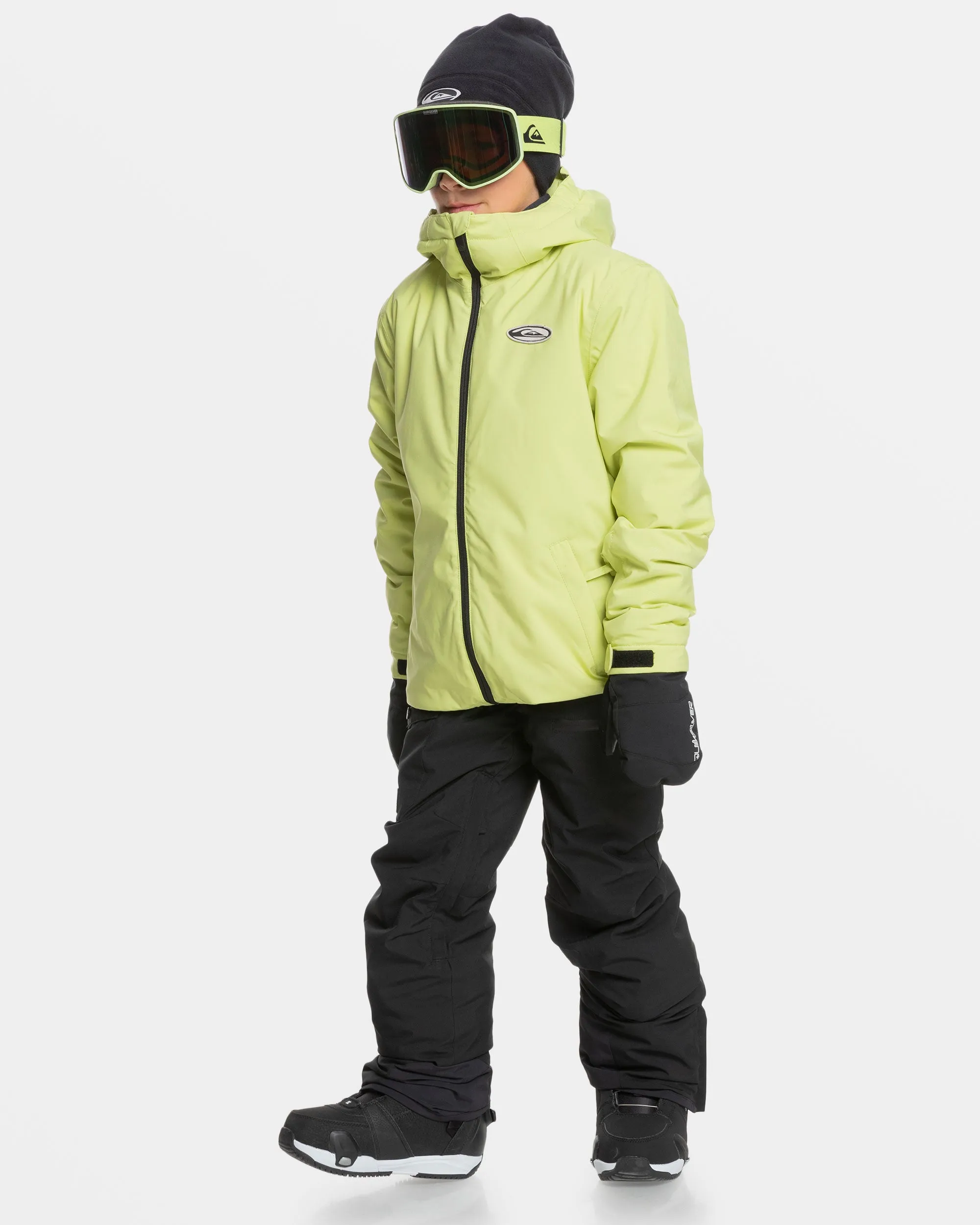 Boys 8-16 High In The Hood Snow Jacket - Celery Green sold by Quiksilver product image thumbnail 3