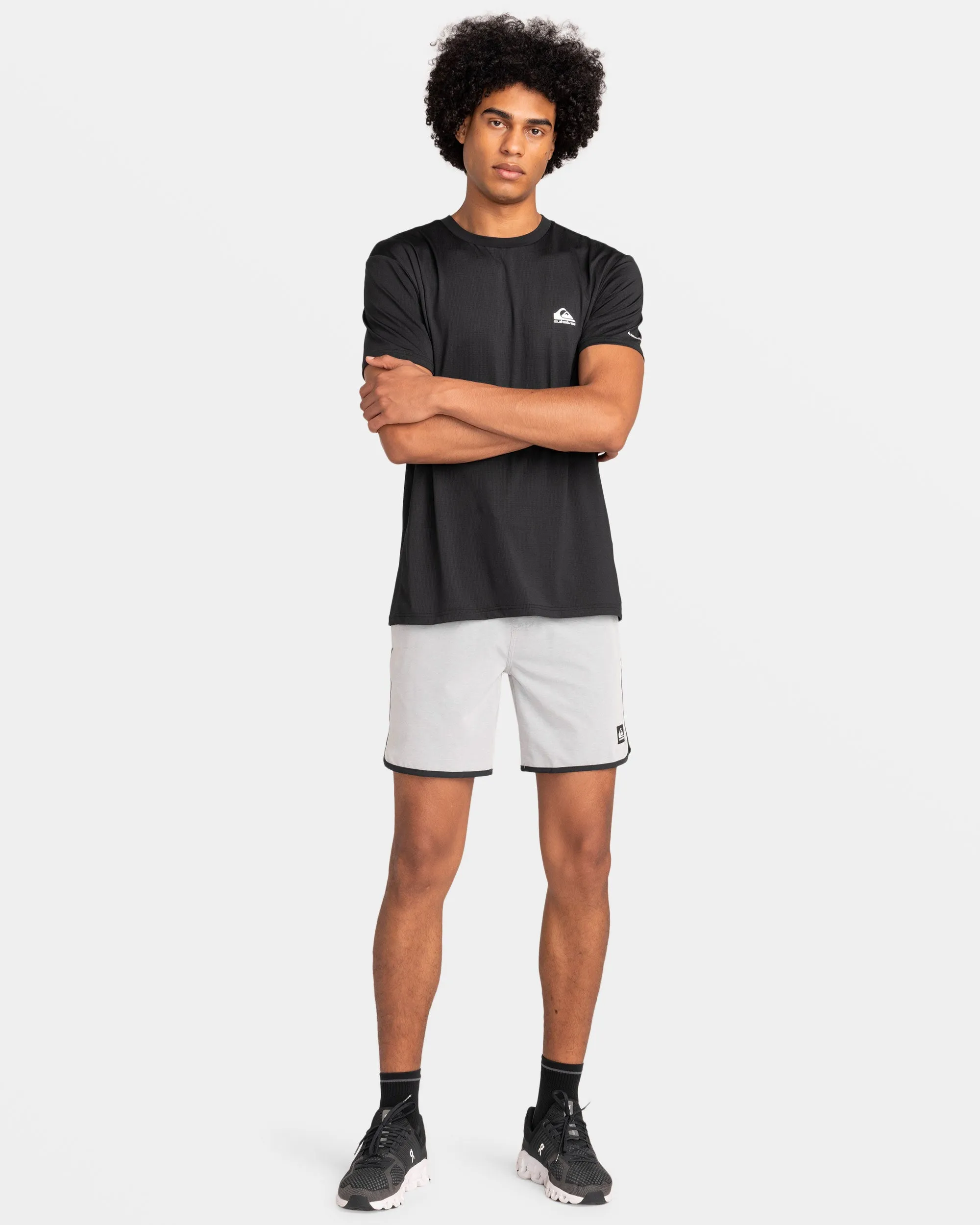 Omni Scallop 17" Amphibian Boardshorts - Sleet sold by Quiksilver product image thumbnail 2