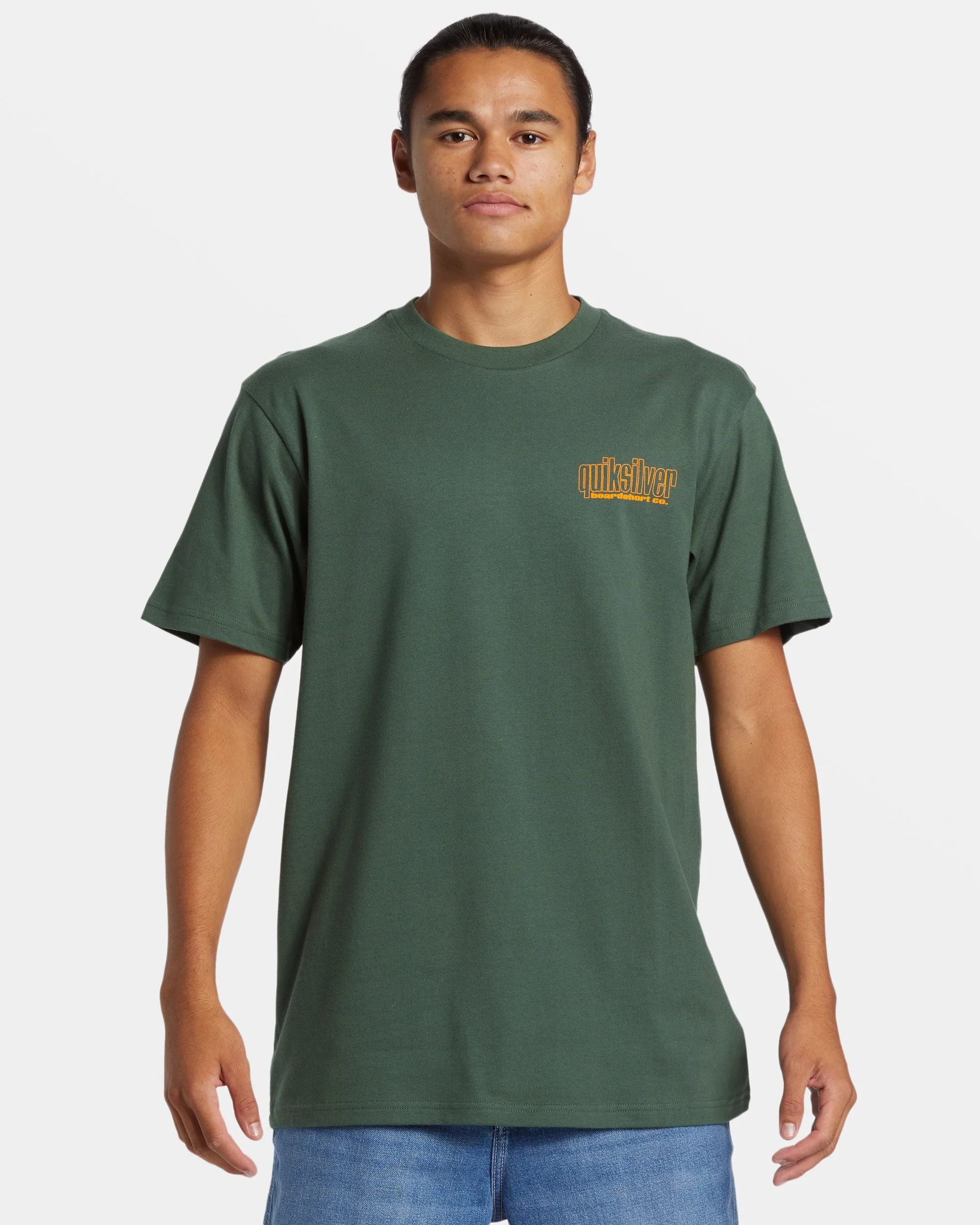 Three Tree T-Shirt - Forest sold by Quiksilver