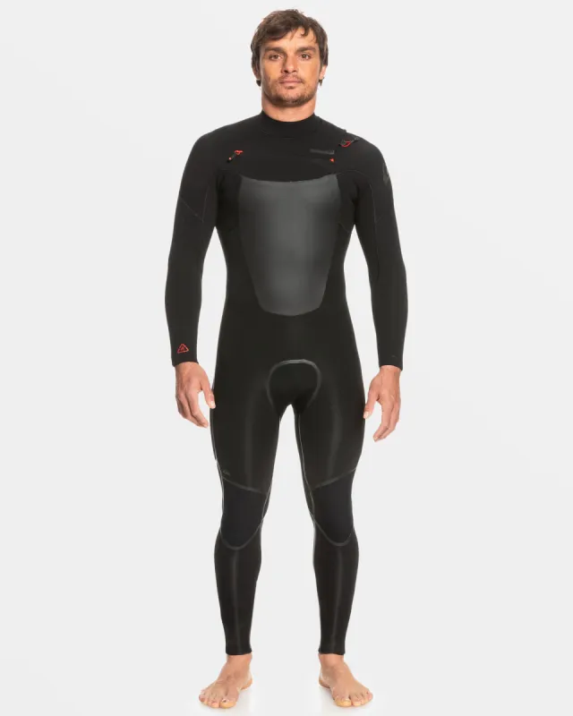 5/4/3mm Marathon Sessions Chest Zip Wetsuit - Black sold by Quiksilver