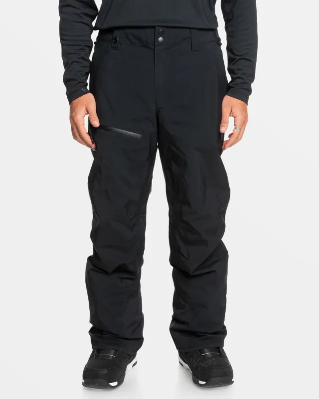 Mission Gore-Tex Snow Pants - True Black sold by Quiksilver