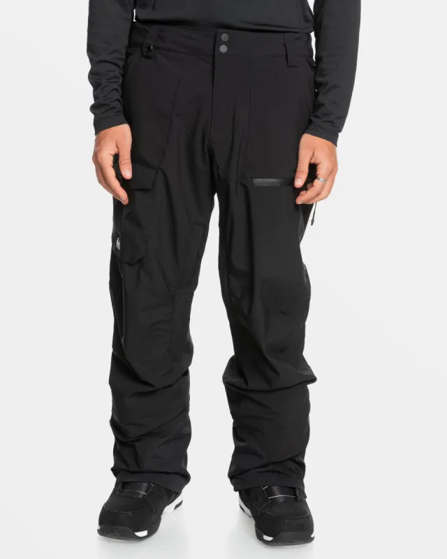 Utility Snow Pants - True Black sold by Quiksilver